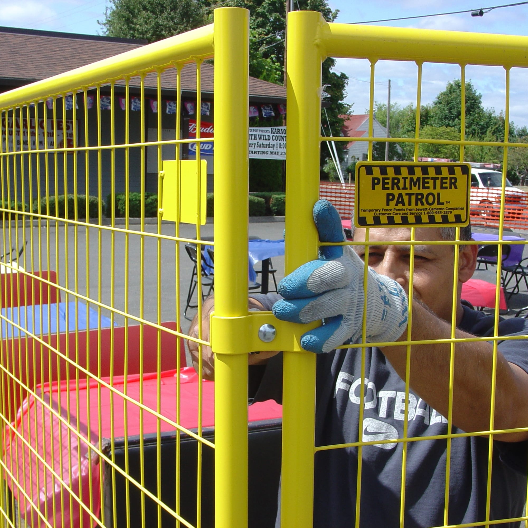 Perimeter Patrol RF 12806 Temporary-Fencing - View #15