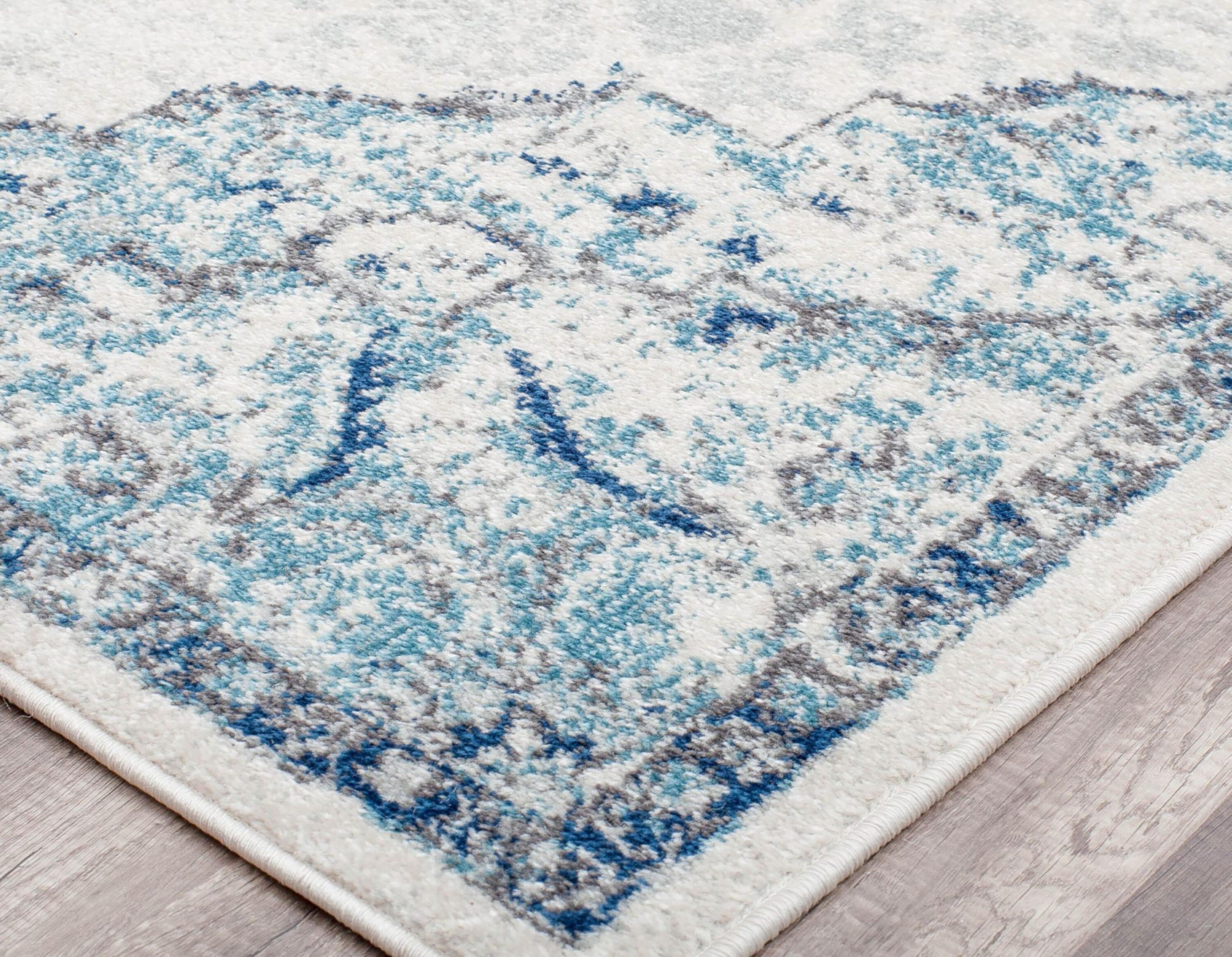 Harper Bluebonnet Transitional Vintage Area Rug 2'6" x 4'
