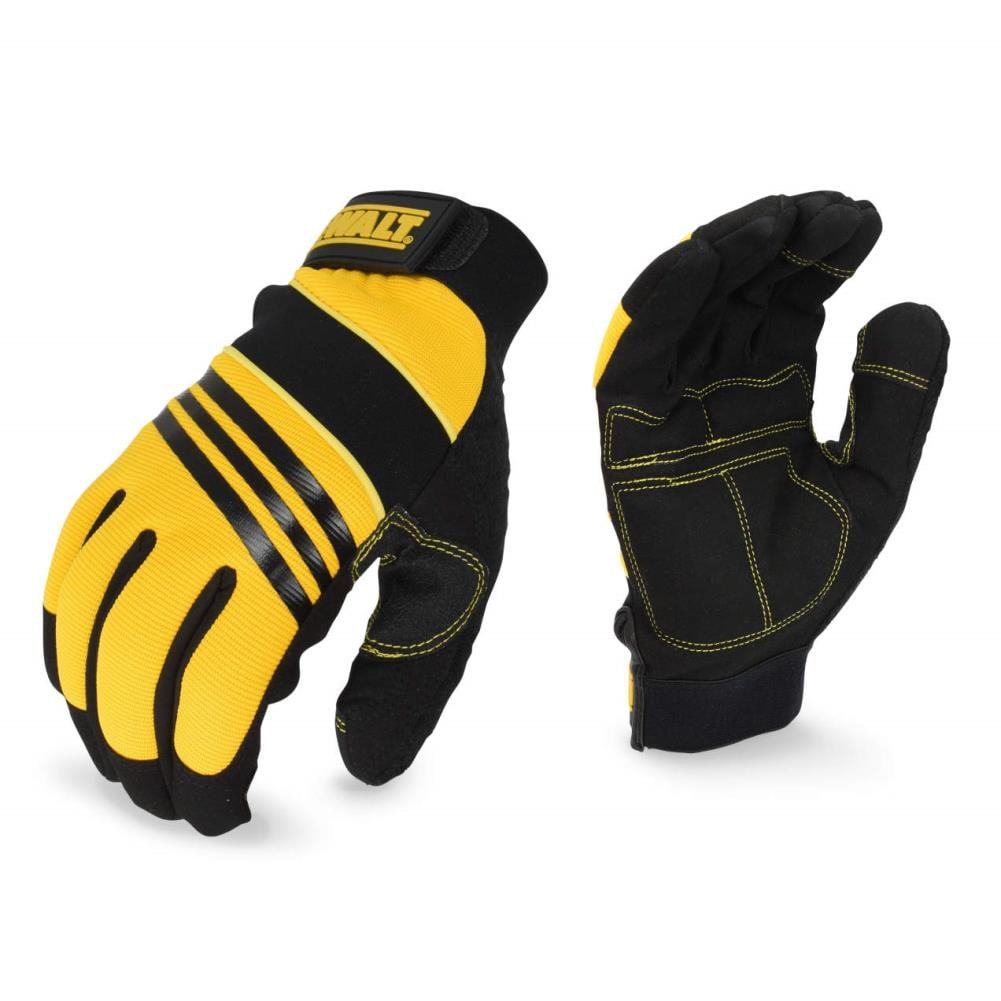 DeWALT Box of 12 Vibration Reducing Work Gloves Premium Padded DPG250