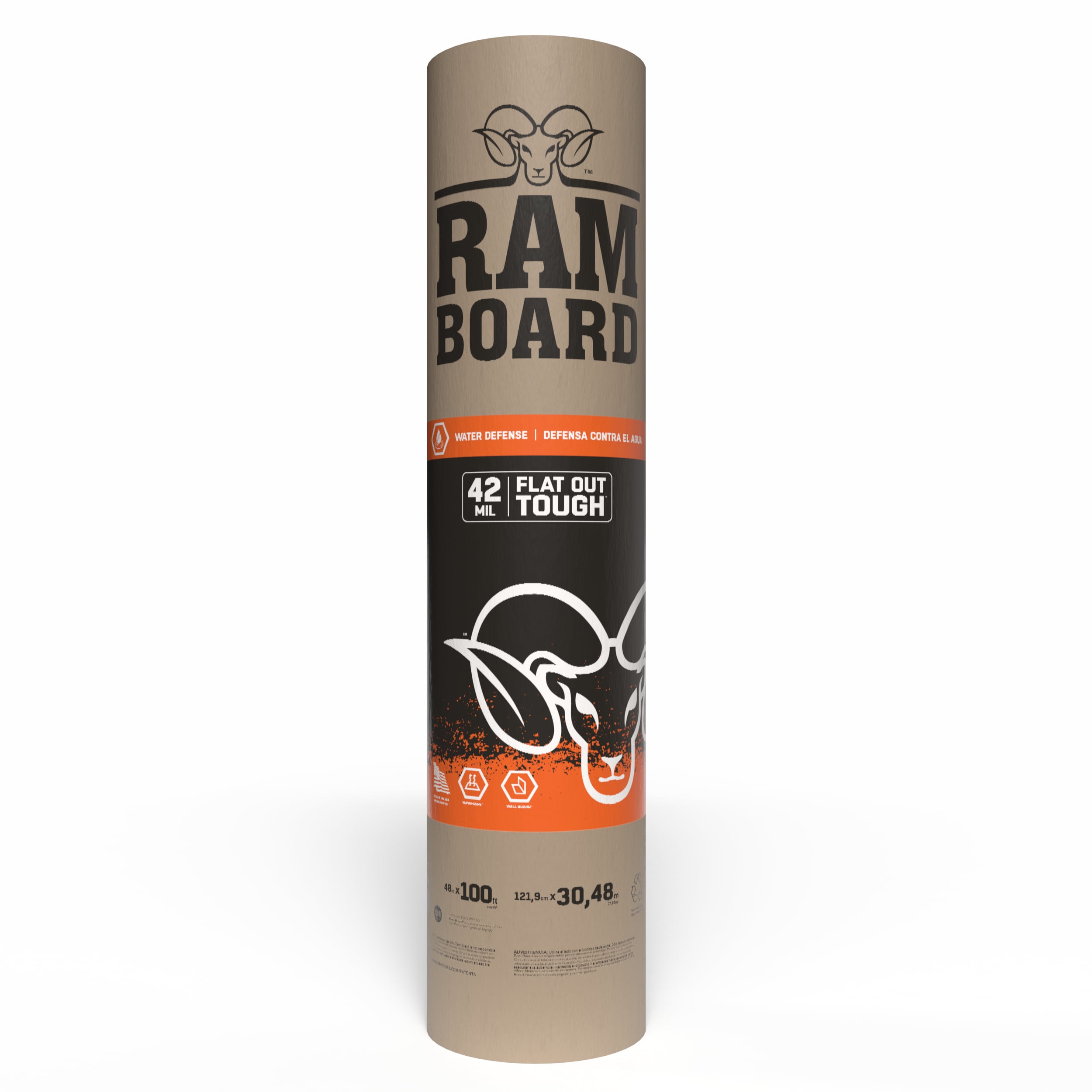 Ram Board 46 RB 48-100 Surface Protector Paper 4-ft x 100-ft Drop Cloth