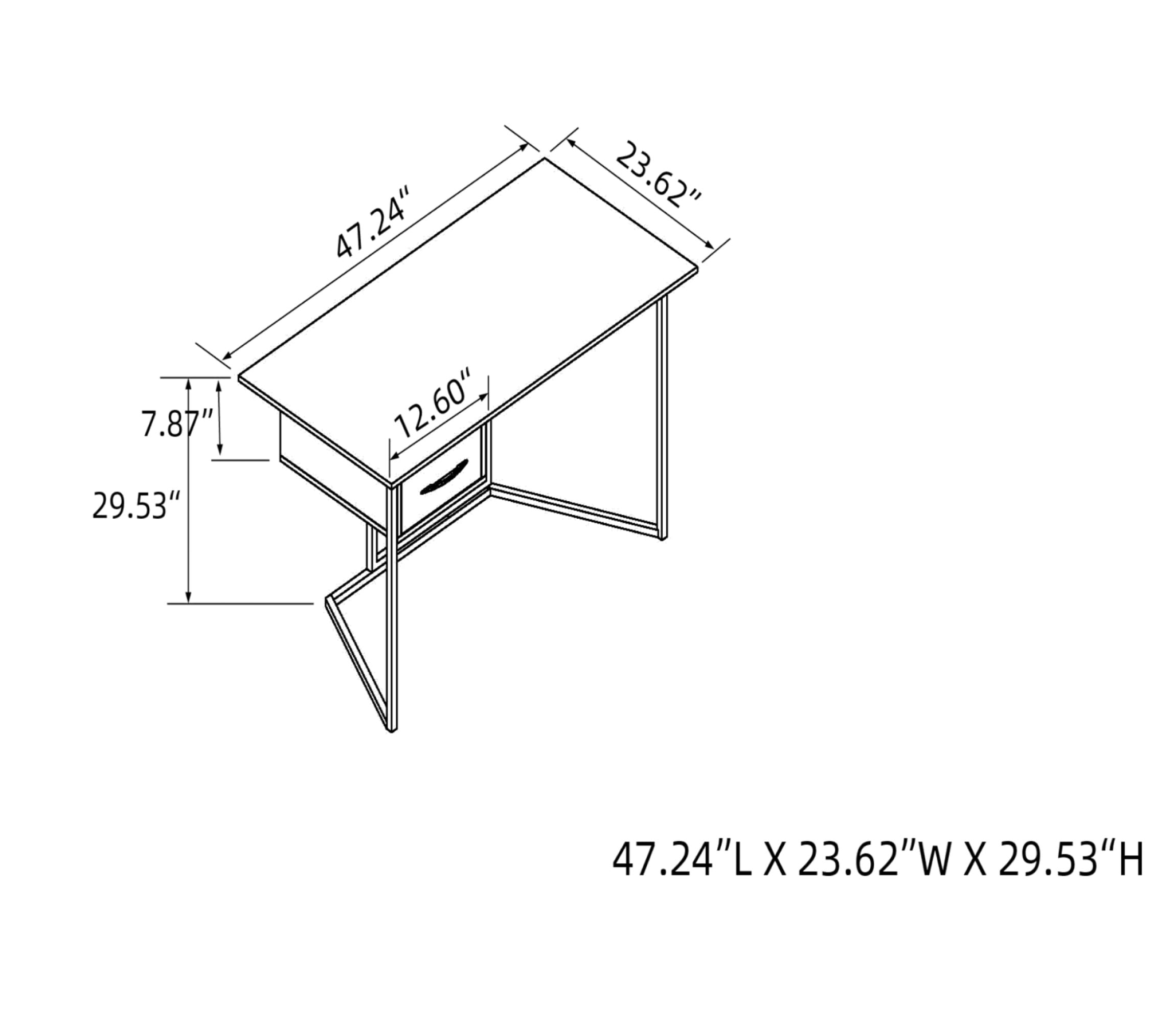 CASAINC WF-CD-063-LA desks - View #3