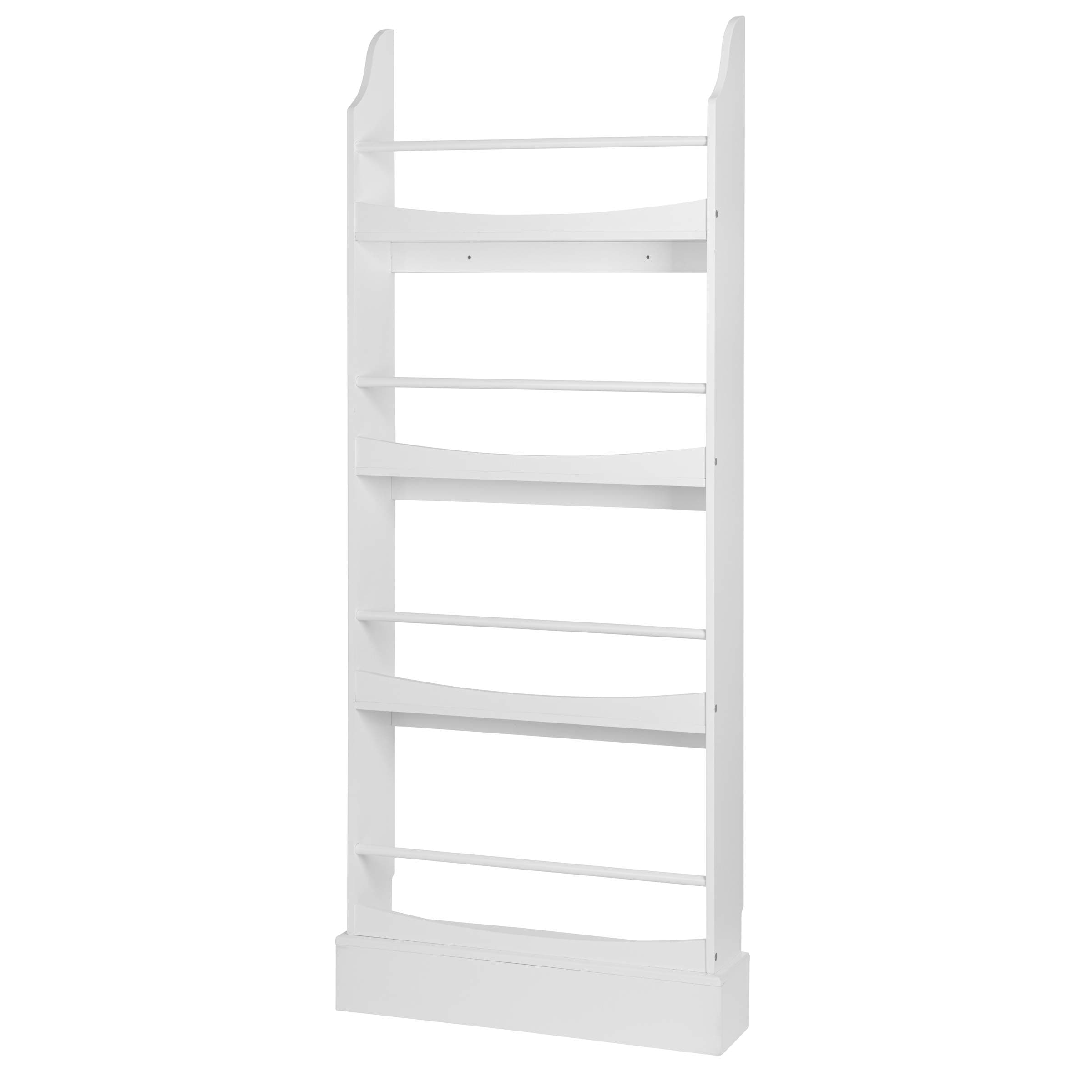 Etokfoks -  Kids Bookshelf 4 Tier Wall Mounted Bookcase Organizer FSC Wood 23.6 in W x 5.9 in D x...