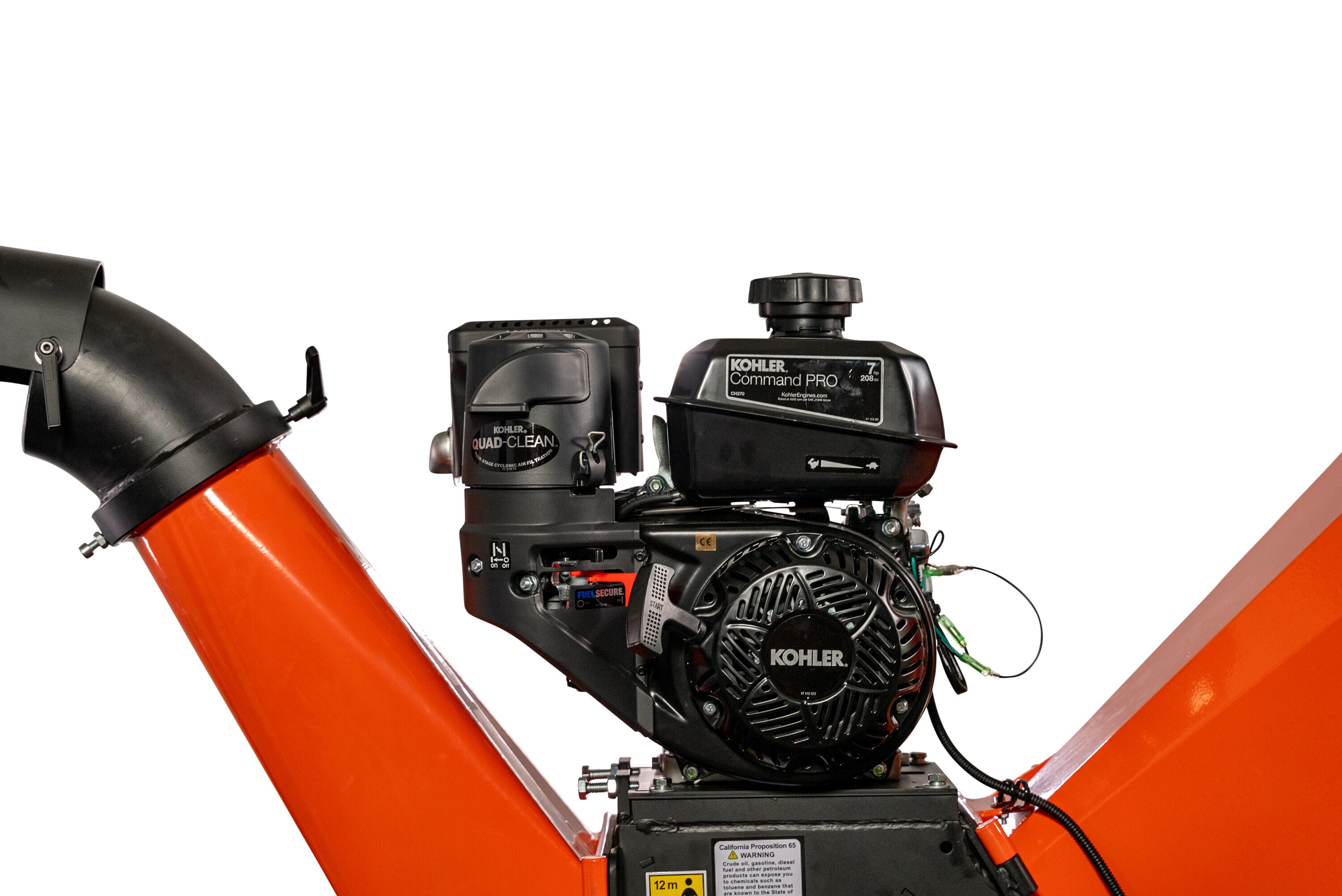 DK2 7-HP 208-cc Kohler 4-in Steel Gas Wood Chipper in the DK2 7-HP 208-cc Kohler 4-in Steel Gas Wood Chipper in the