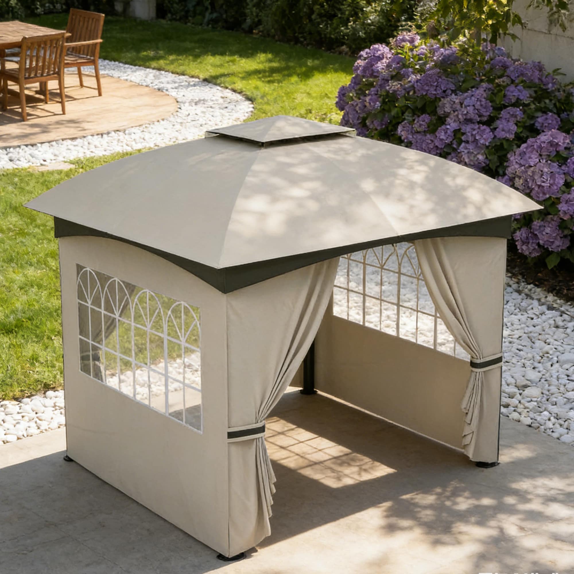 Bybafun YF4800002 Wood-Resin-Gazebos - View #8
