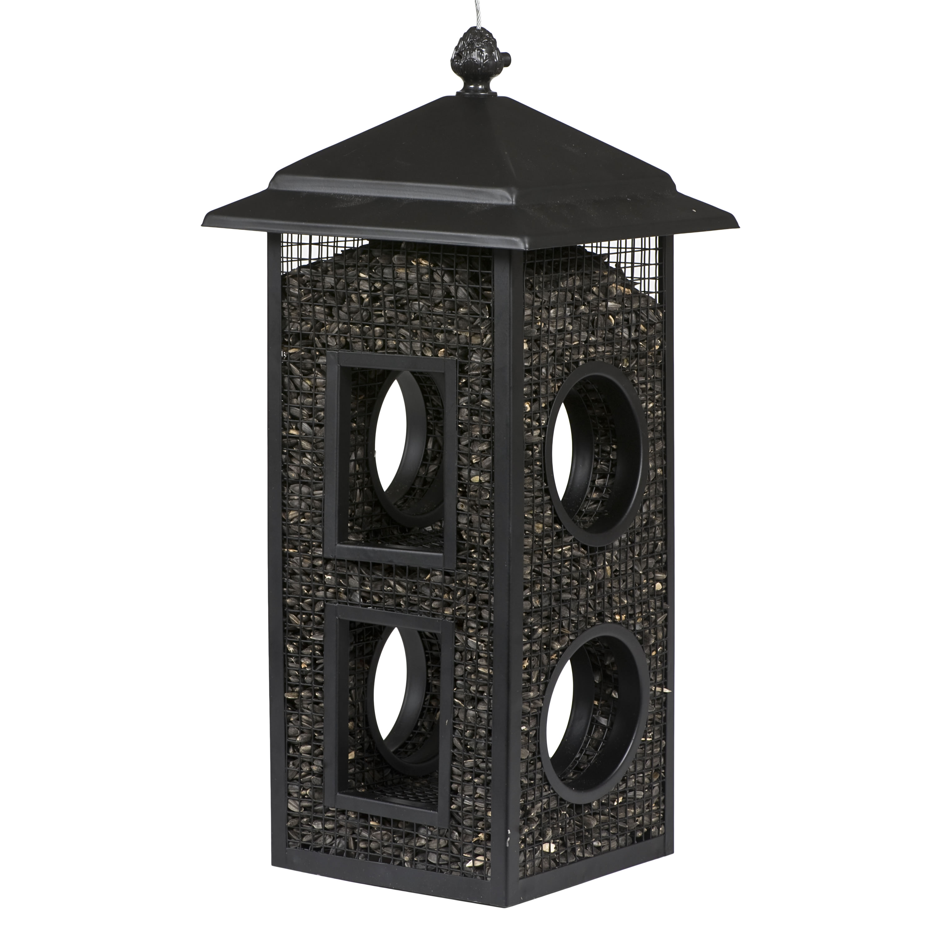 Perky-Pet B00303-2 Mesh Hanging Fly through Bird feeder - 2-lb