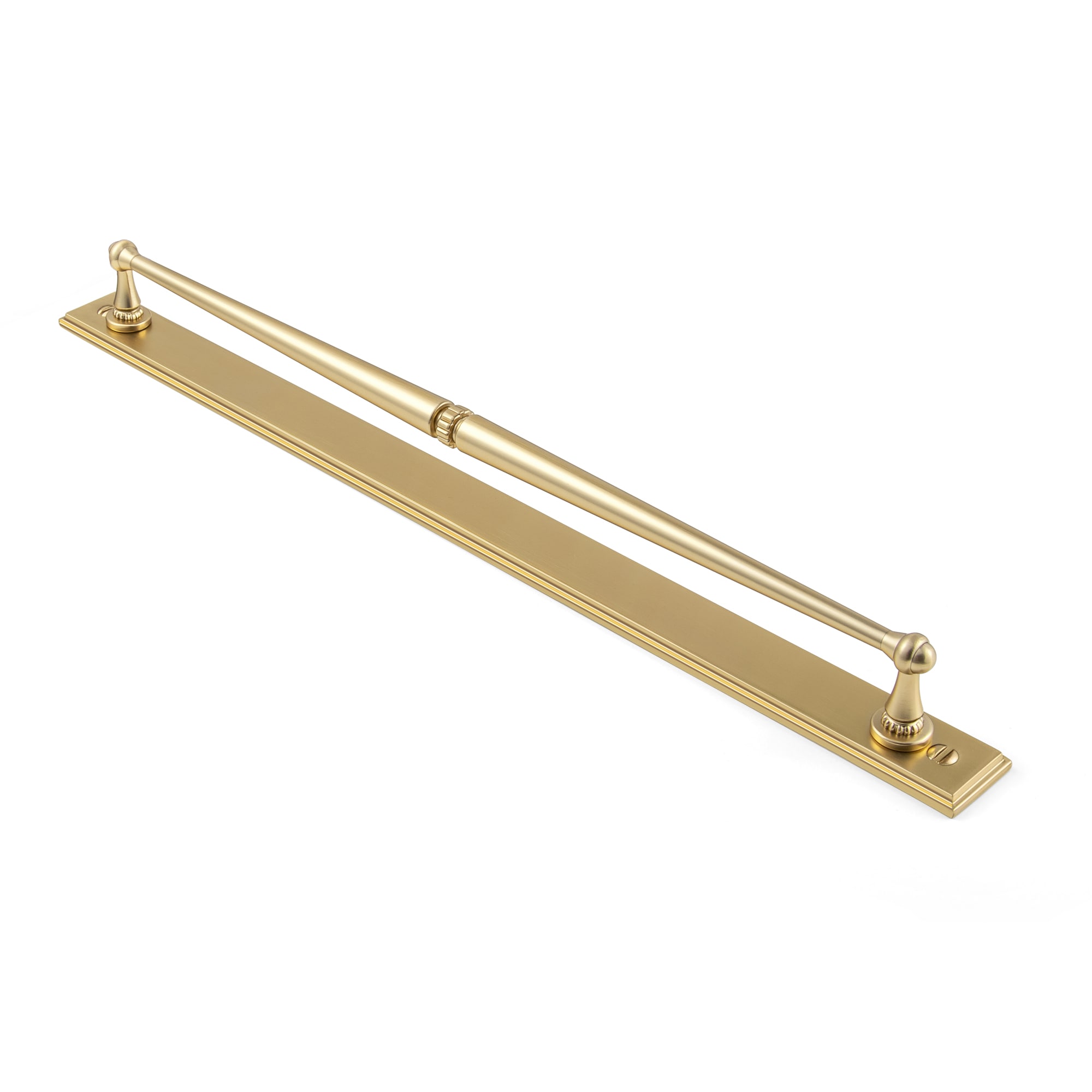 Miaokesen Antique Brass and Champagne Bronze Novelty Bar Drawer Pulls 2-Pack