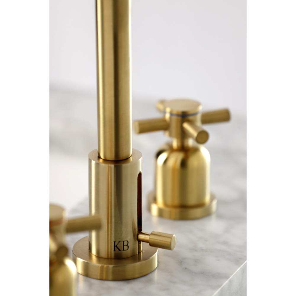 Kingston Brass 5-Piece Concord Brushed Brass Decorative Bathroom