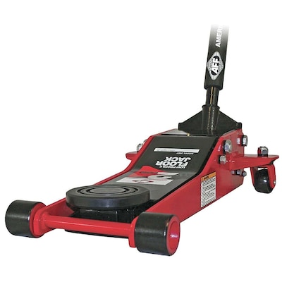 American Forge & Foundry 2 Ton Professional Heavy Duty Steel, Low Profile,  Quick Lift Turner Service Floor Jack in the Jacks department at Lowes.com