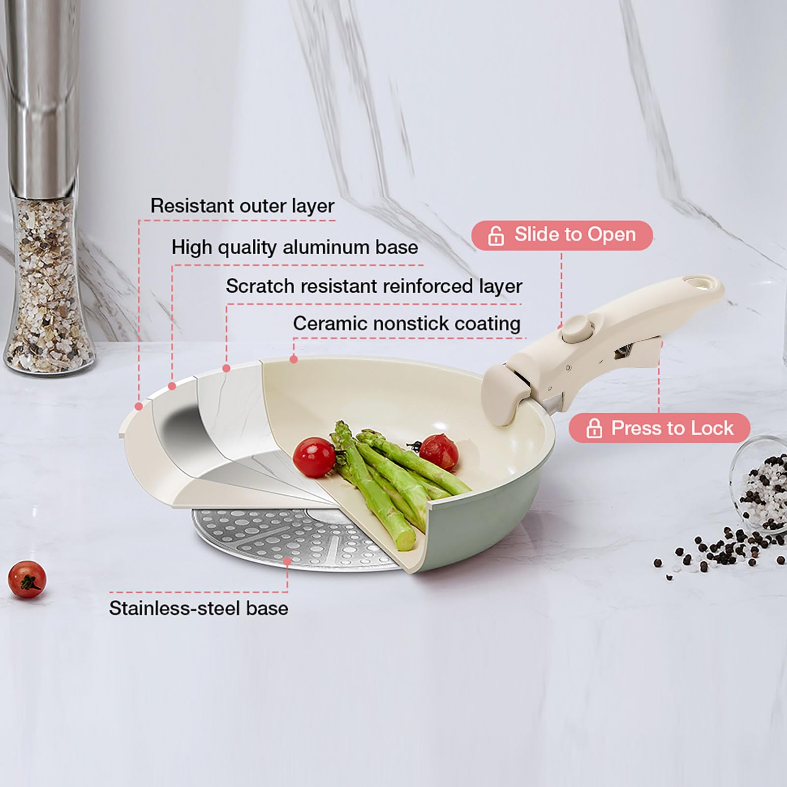DHMHD LDH0818X097 Cooking-Pans-Skillets - View #6