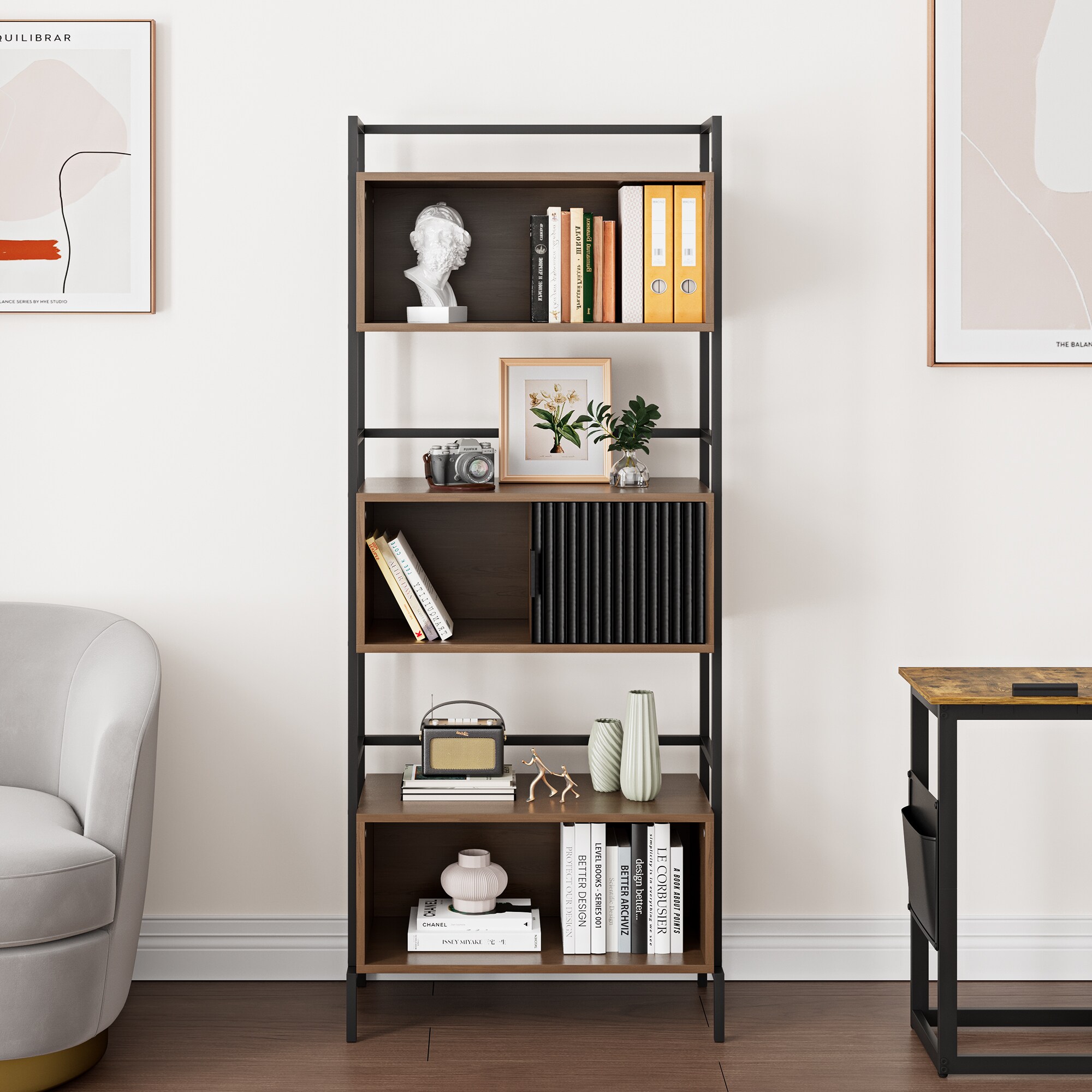 JEAREY JE-TYJRCL-SH-CK bookcases - View #2