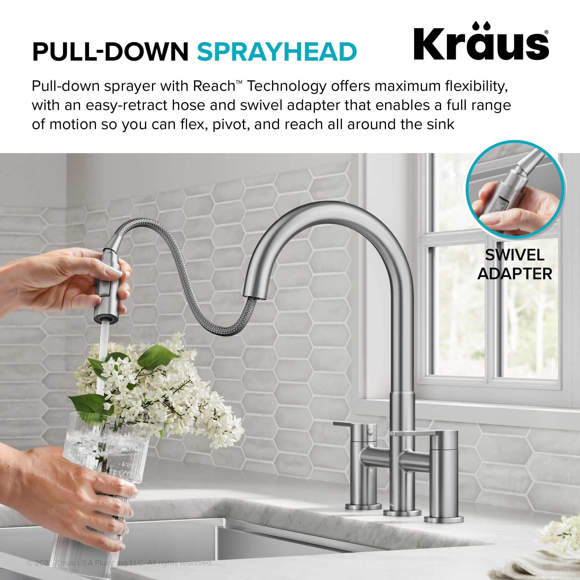 Kraus KPF-3122SFS Kitchen-Faucets - View #7