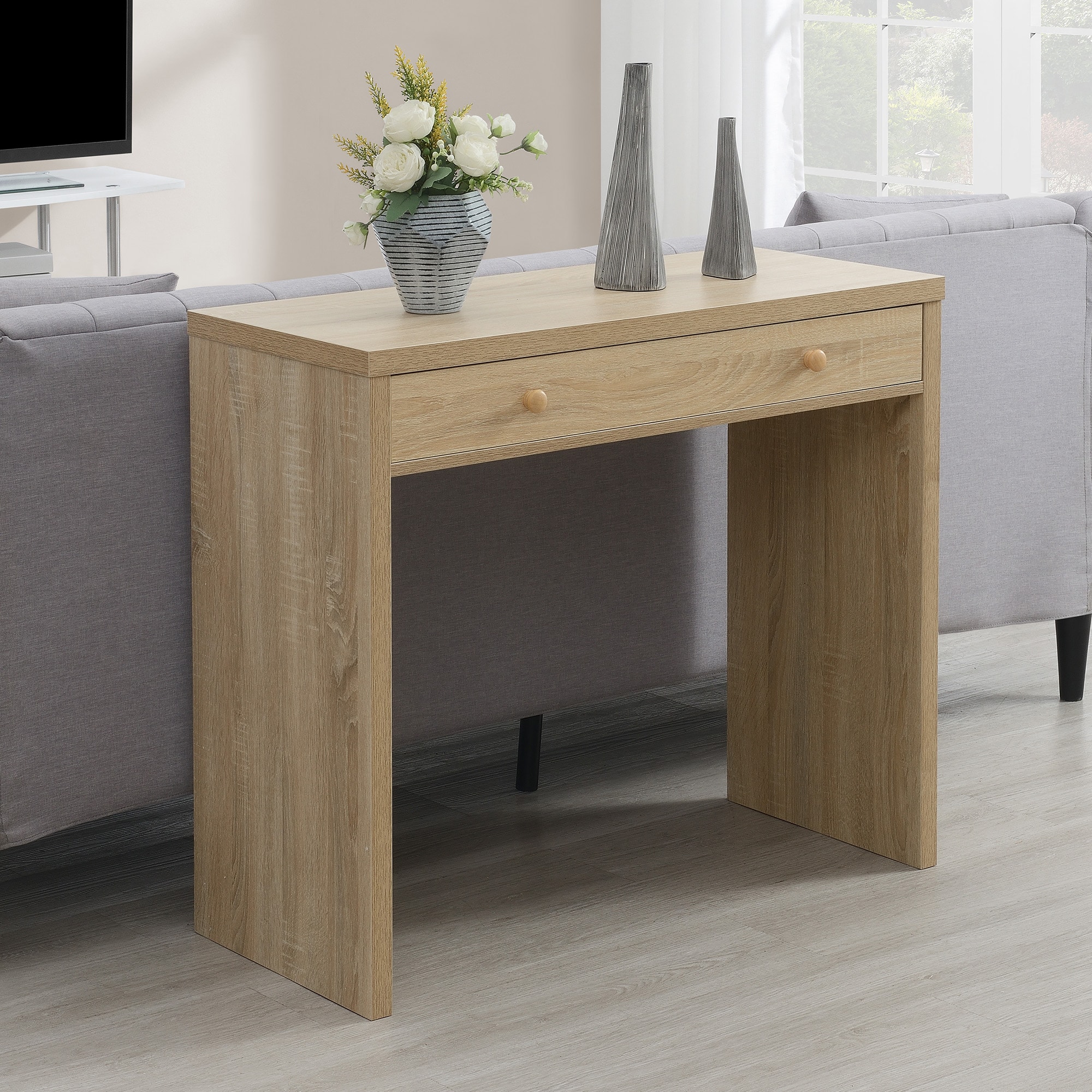 Convenience Concepts R4-0702 Northfield 36-in White Modern/Contemporary Writing desk