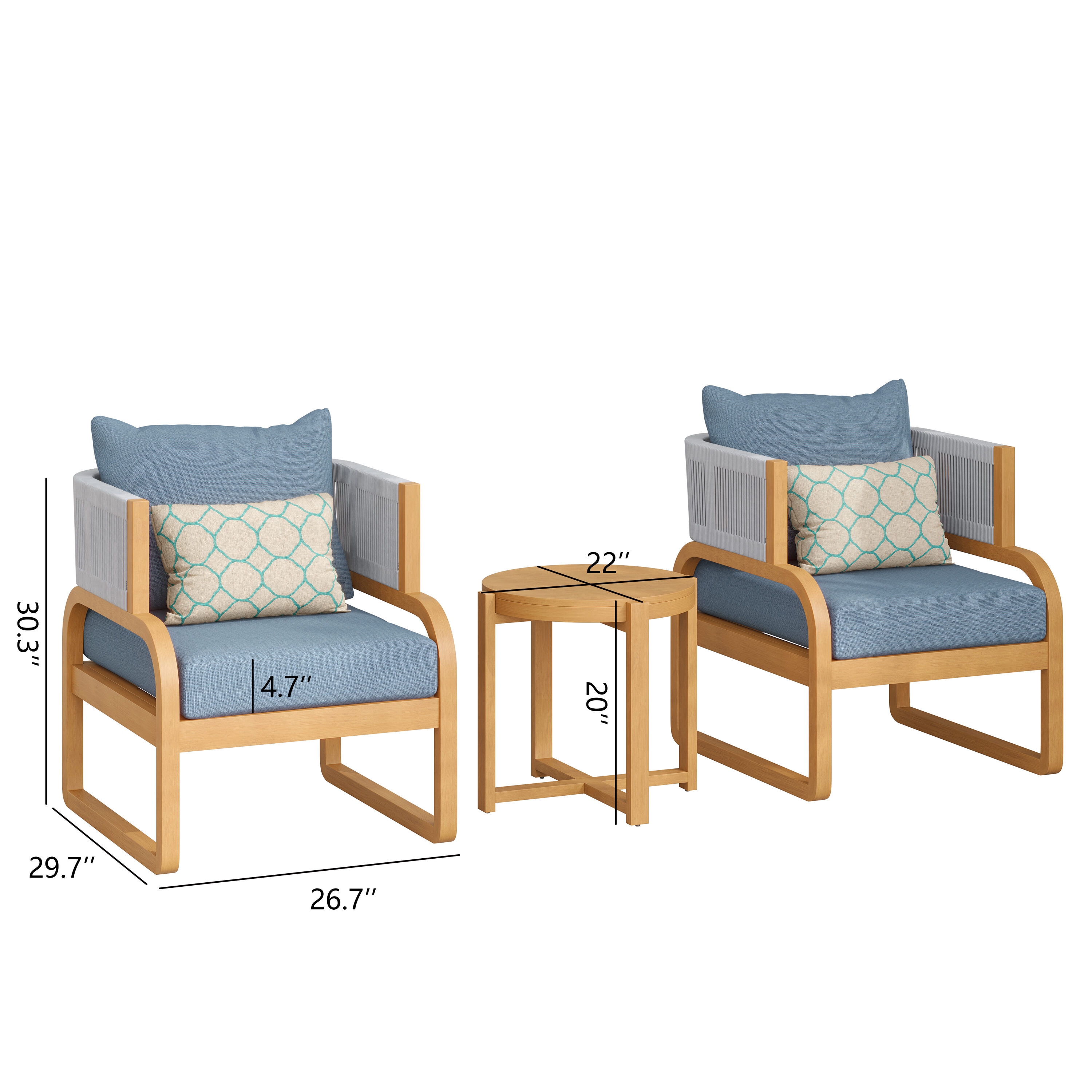 Octans SL2C00148 Patio-Conversation-Sets - View #8