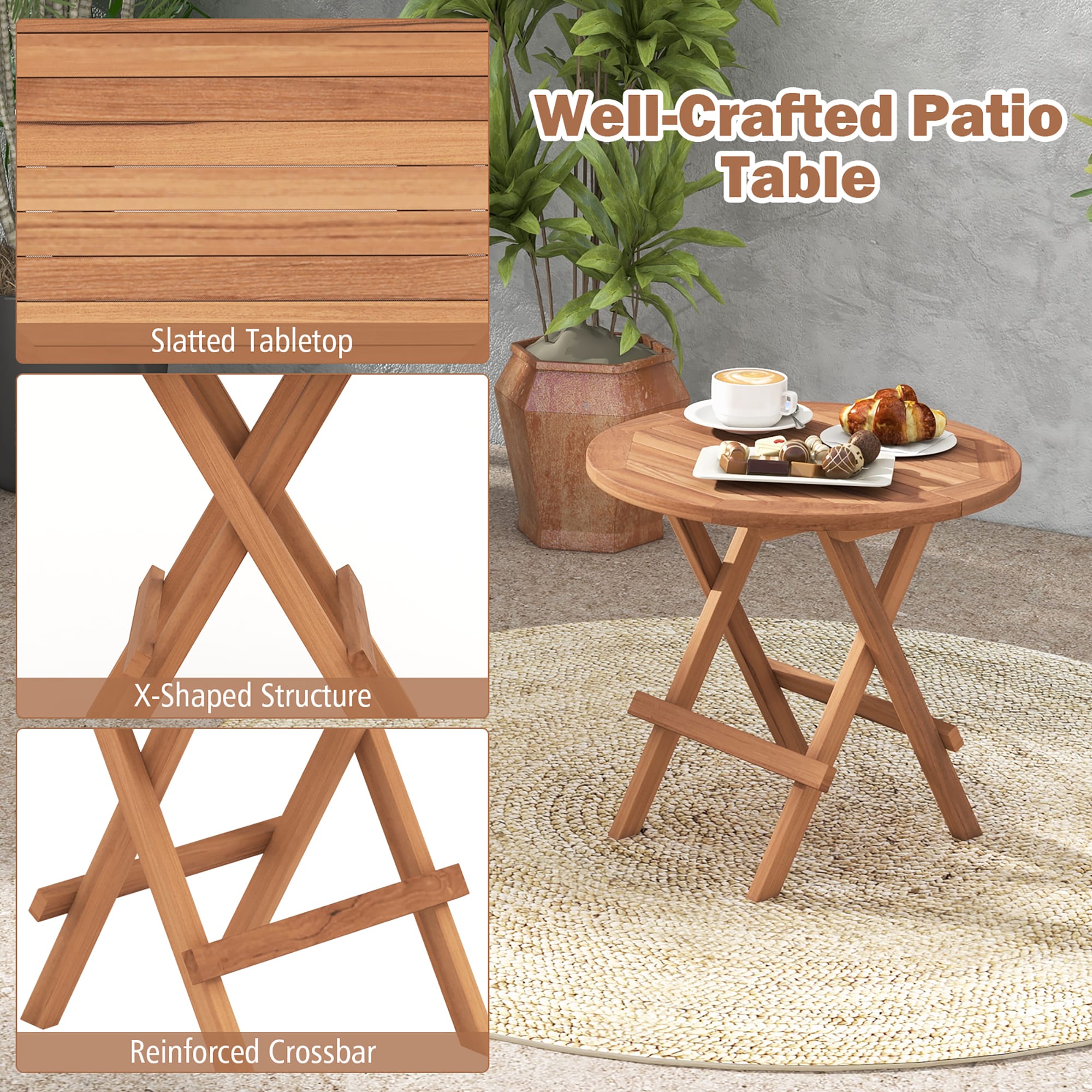 Costway LWS00016 Patio-Tables - View #8