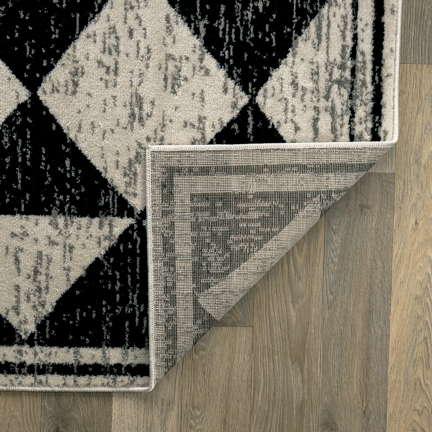 World Rug Gallery WR99BLACK5X7 rugs - View #6