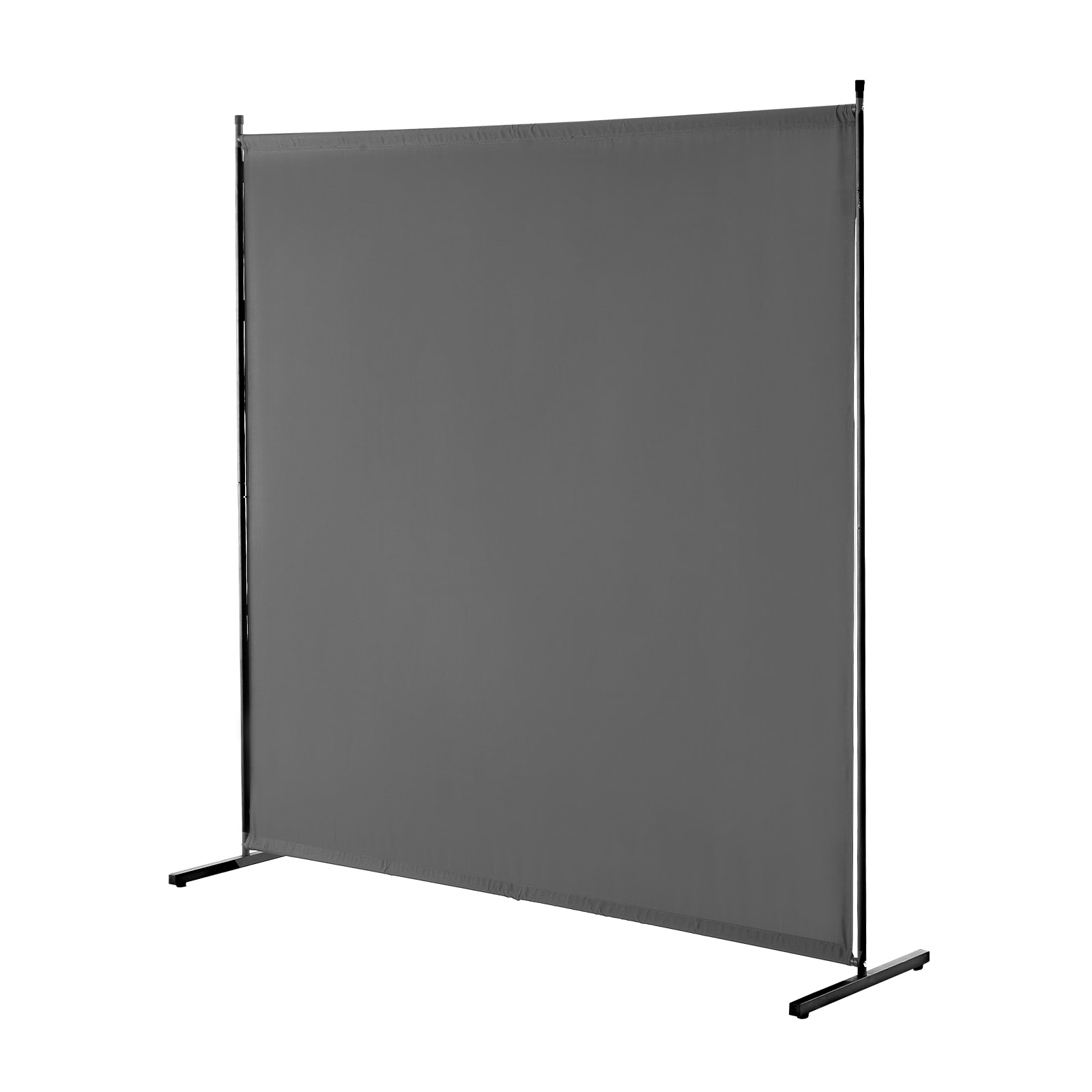 VEVOR Room Divider Single Panel Room Divider 6FT Privacy Screen Indoor Partition Divider for Room Separation Freestanding Room Divider Panel for Office Bedroom Grey