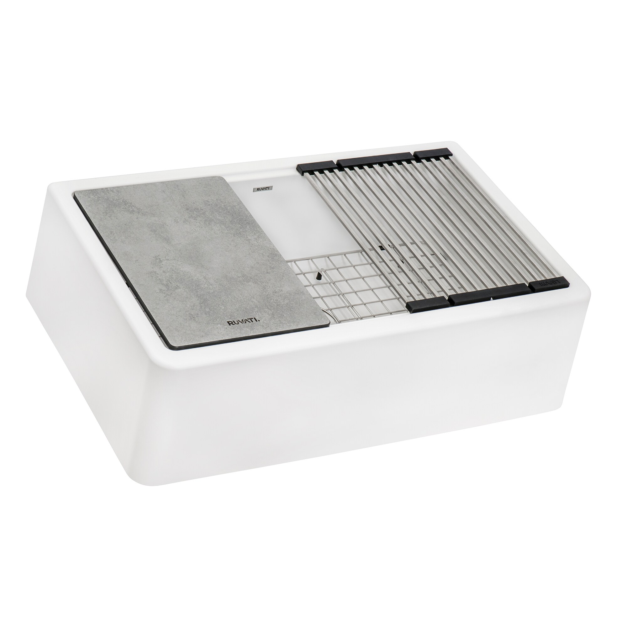 Ruvati RVG1533WH Kitchen-Sinks - View #4