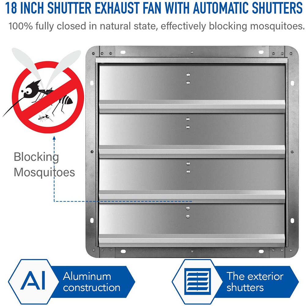 EXTRAUP YHLHIFANXEXHAUST16 Wall-Mounted-Fans - View #9