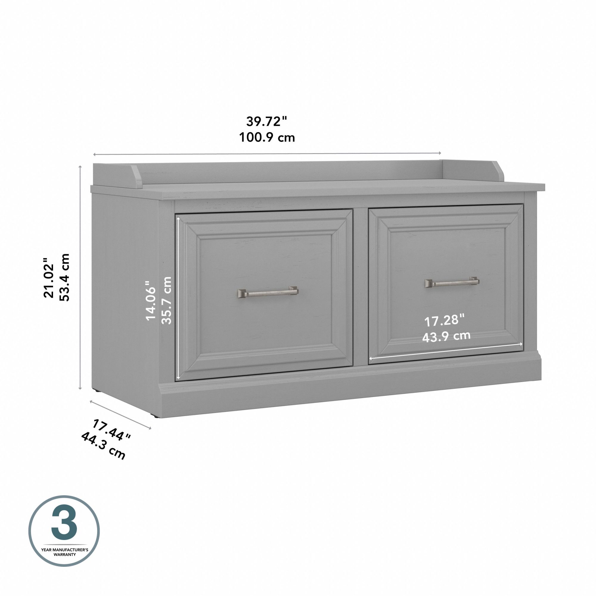 Bush Furniture WDS140CG-03 Storage-Trunks - View #5