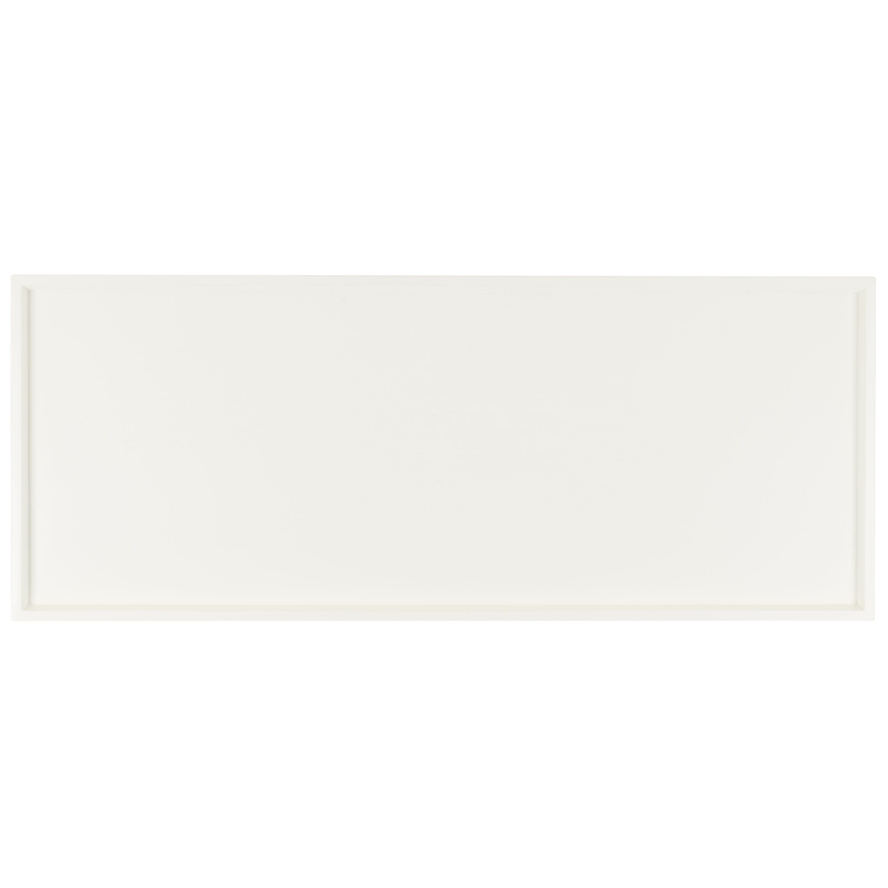 Naios Ivory Rectangular Wood Console Table