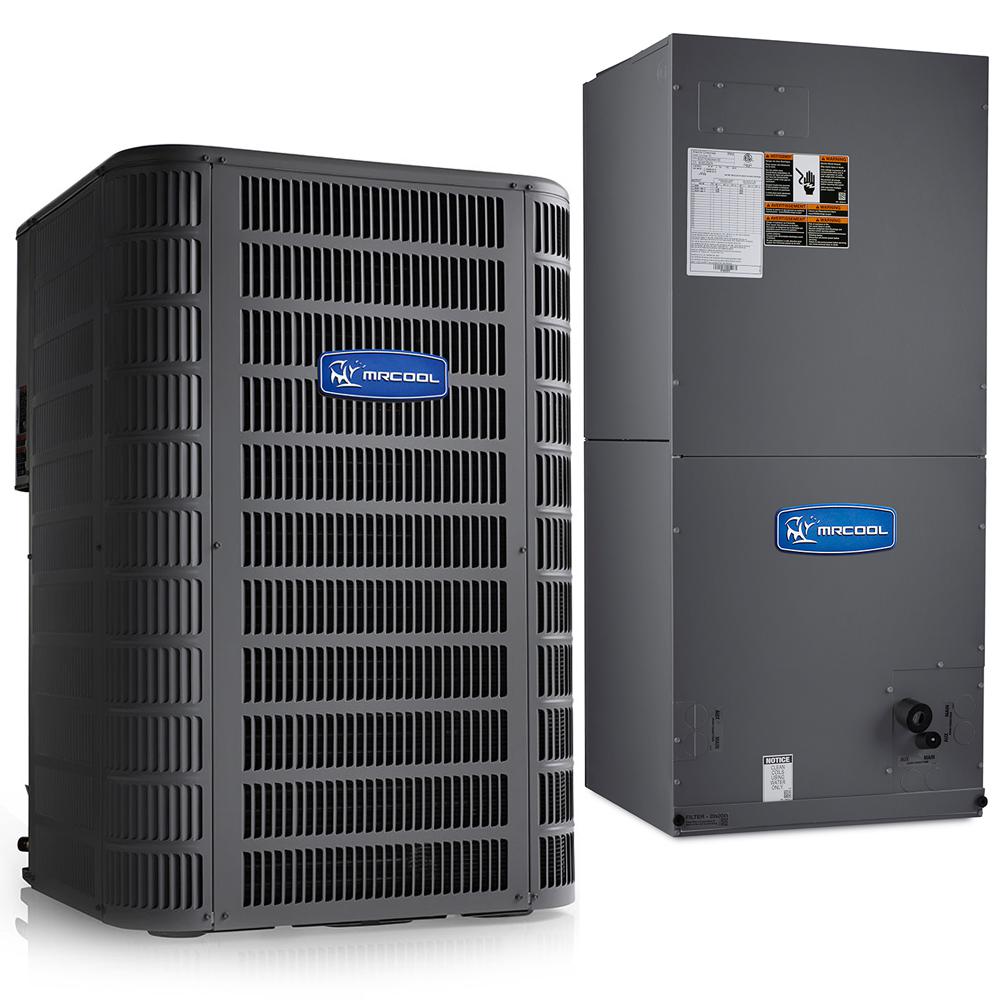 MRCOOL Signature complete split system air Residential 3-Ton 35000-BTU 15-Seer Upflow/Horizontal Central Air Conditioner Lowes.com