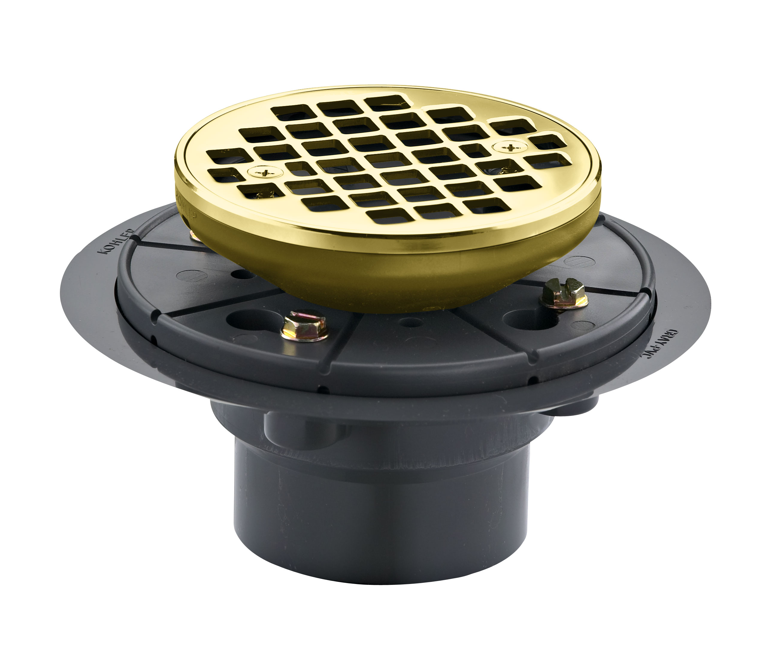 KOHLER 9135-PB Round Design Tile-In Shower Drain