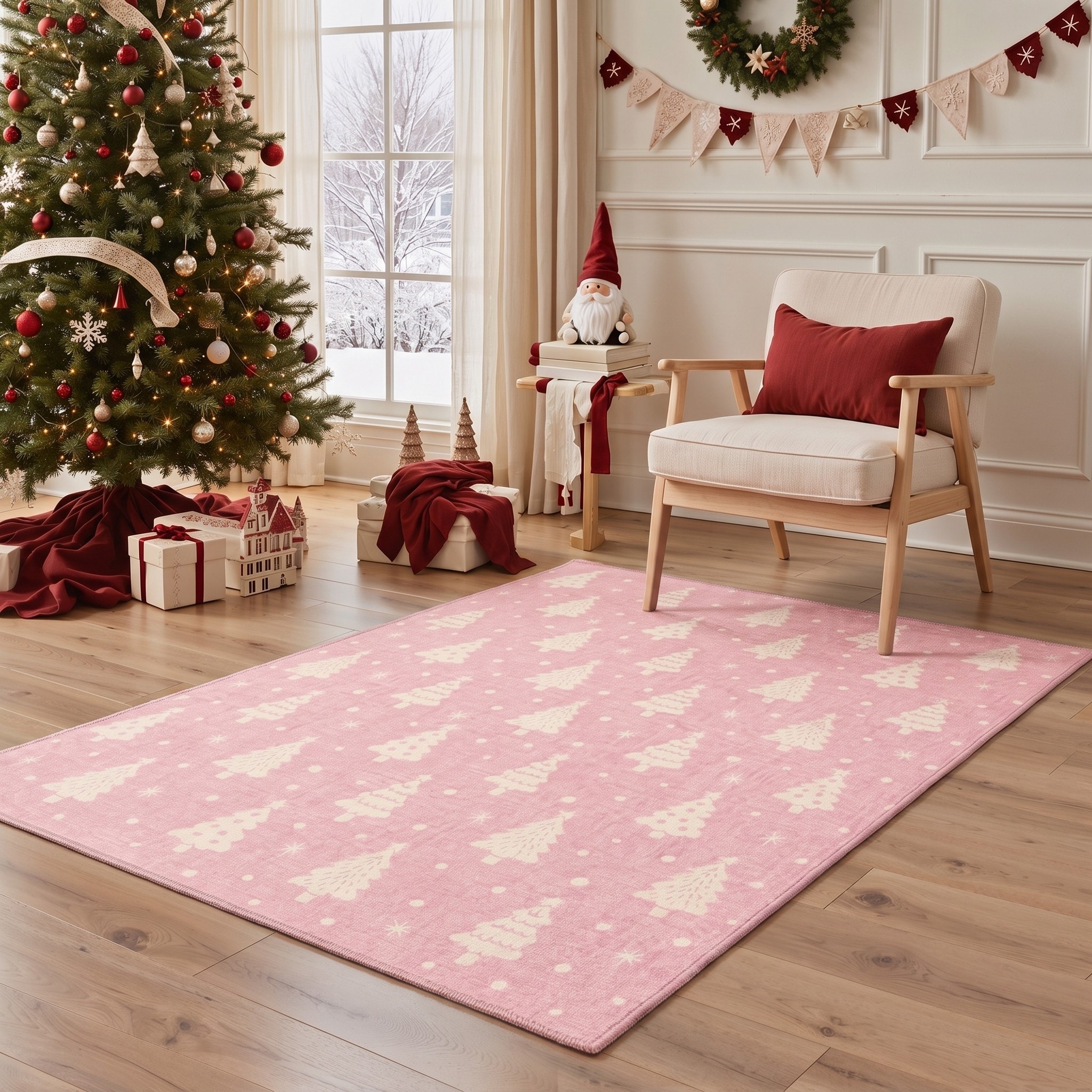 BAVNI ARJ83910-BLUSH-3X5  - View #2