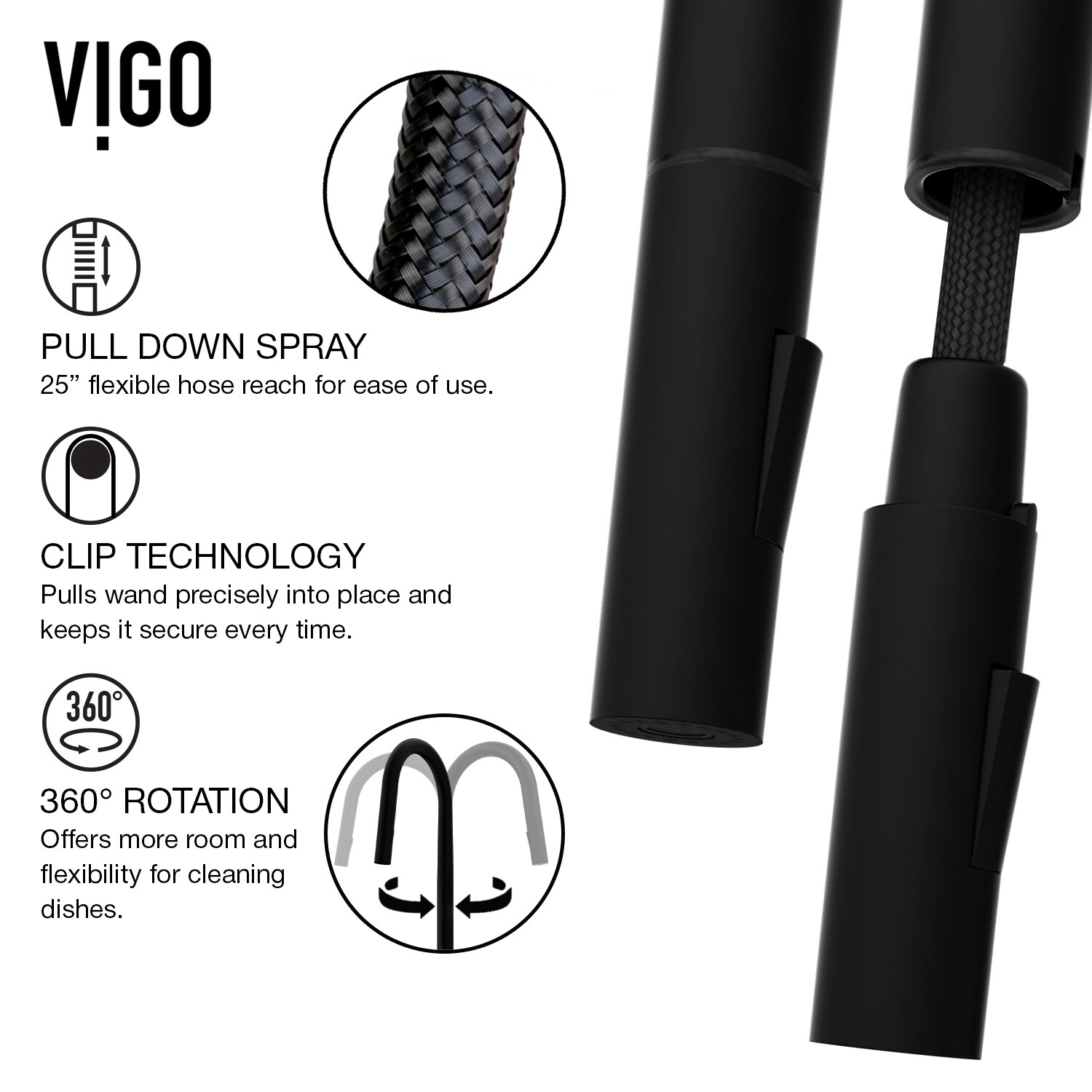 VIGO VG02029MBK5 Kitchen-Faucets - View #8