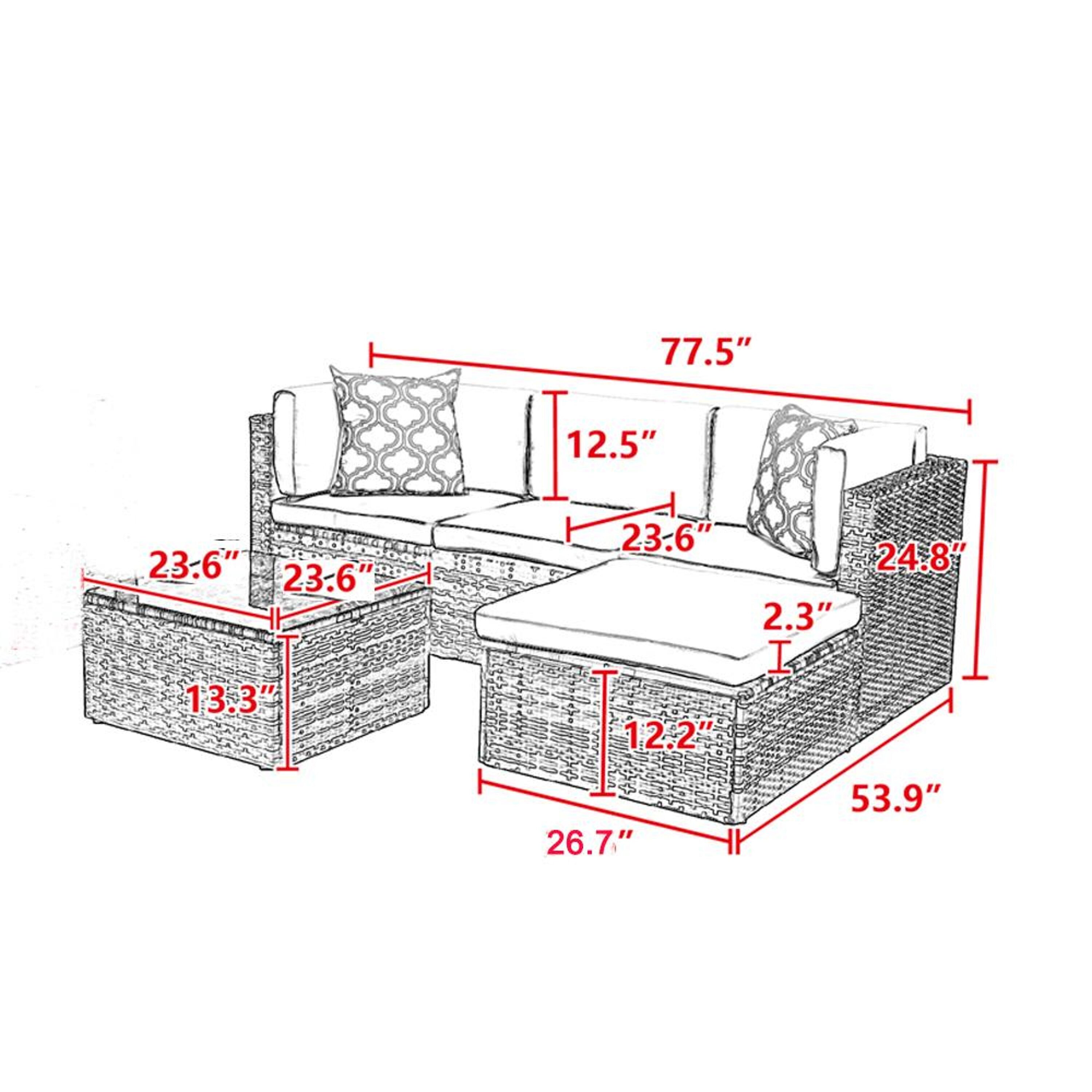 Bayfeve BF-0030HF Patio-Conversation-Sets - View #4