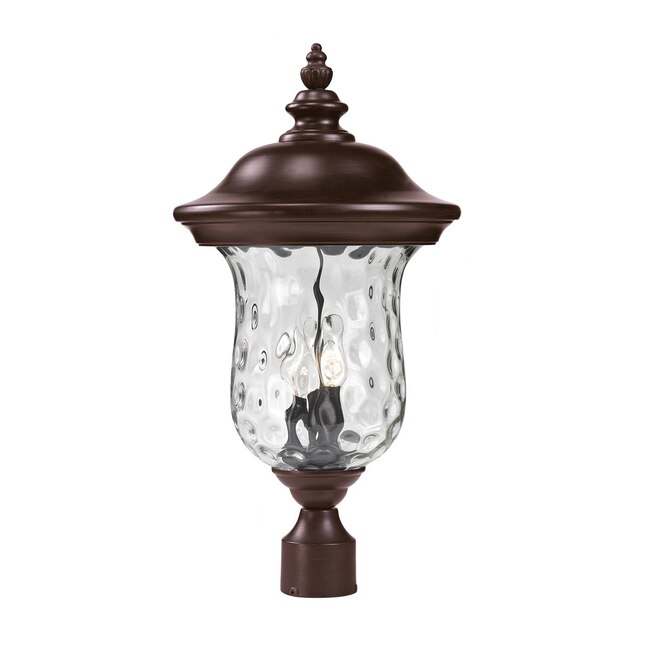 Z-Lite Armstrong 60-Watt 25.5-in Bronze Traditional Post Light Z-Lite Armstrong 60-Watt 25.5-in Bronze Traditional Post Light