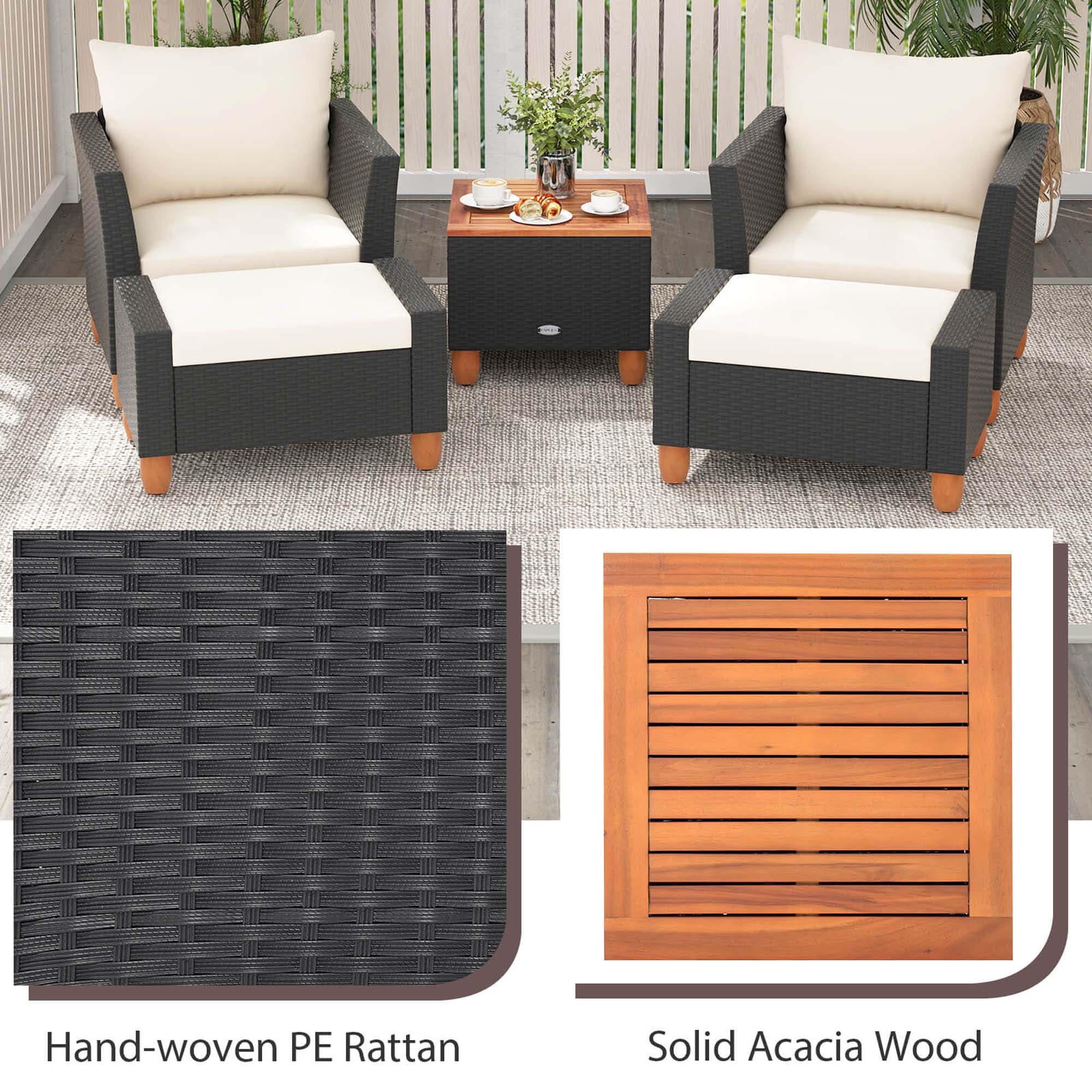 Costway HCST03930 Patio-Conversation-Sets - View #7