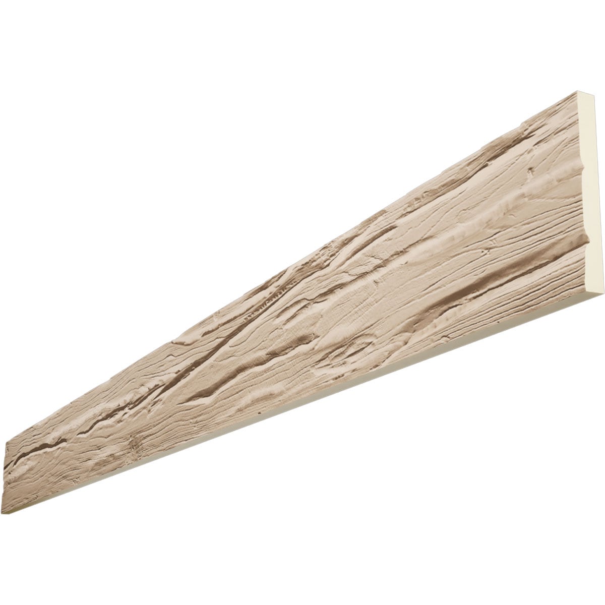 Ekena Millwork 1699102 1-in x 10-in x 12-ft Factory Prepped Unfinished Urethane I-Shaped Decorative Beam