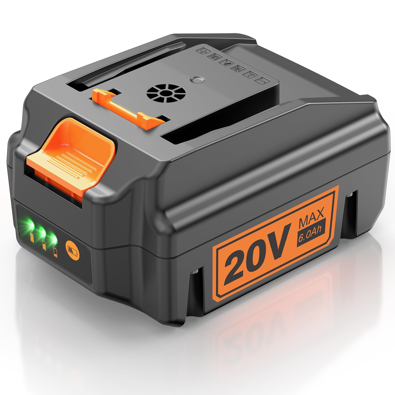 KHKFY - 20V 6Ah Replacement Piece Compatible with Multiple 20V Power Tool Models Lightweight Des...