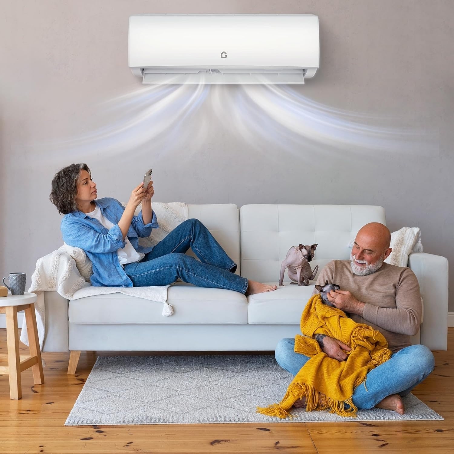 Garvee 9000 BTU Mini Split Air Conditioner Heat Pump 20 SEER2 208 to 230V Split Wall Mounted Ductless AC Unit Cools Inverter Compressor AC Unit with Wifi Energy Efficient Installation Kit Sansujyuku sansujyuku.com