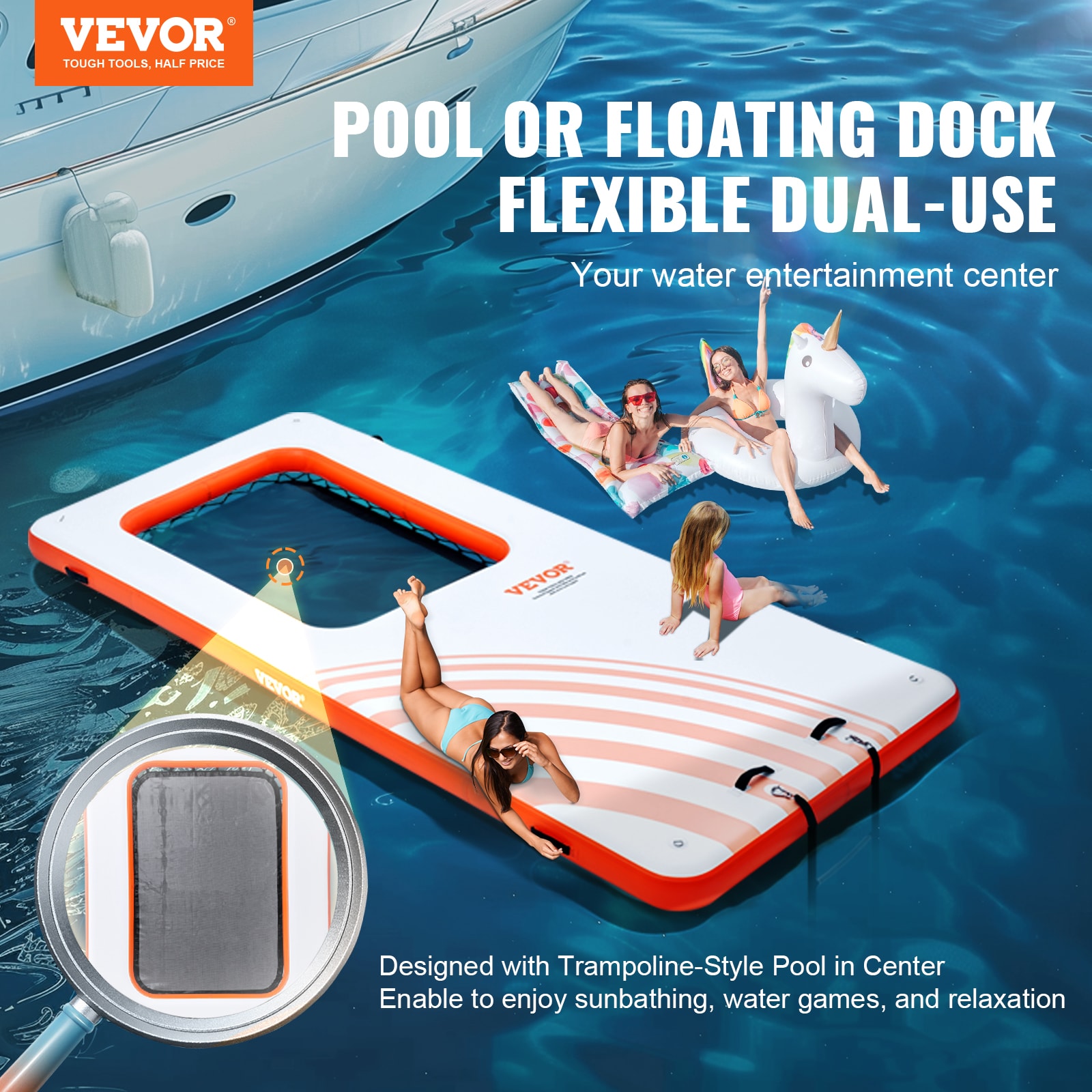 VEVOR CQFT15X65BJHLFCW3V0 Pool-Toys-Floats - View #7