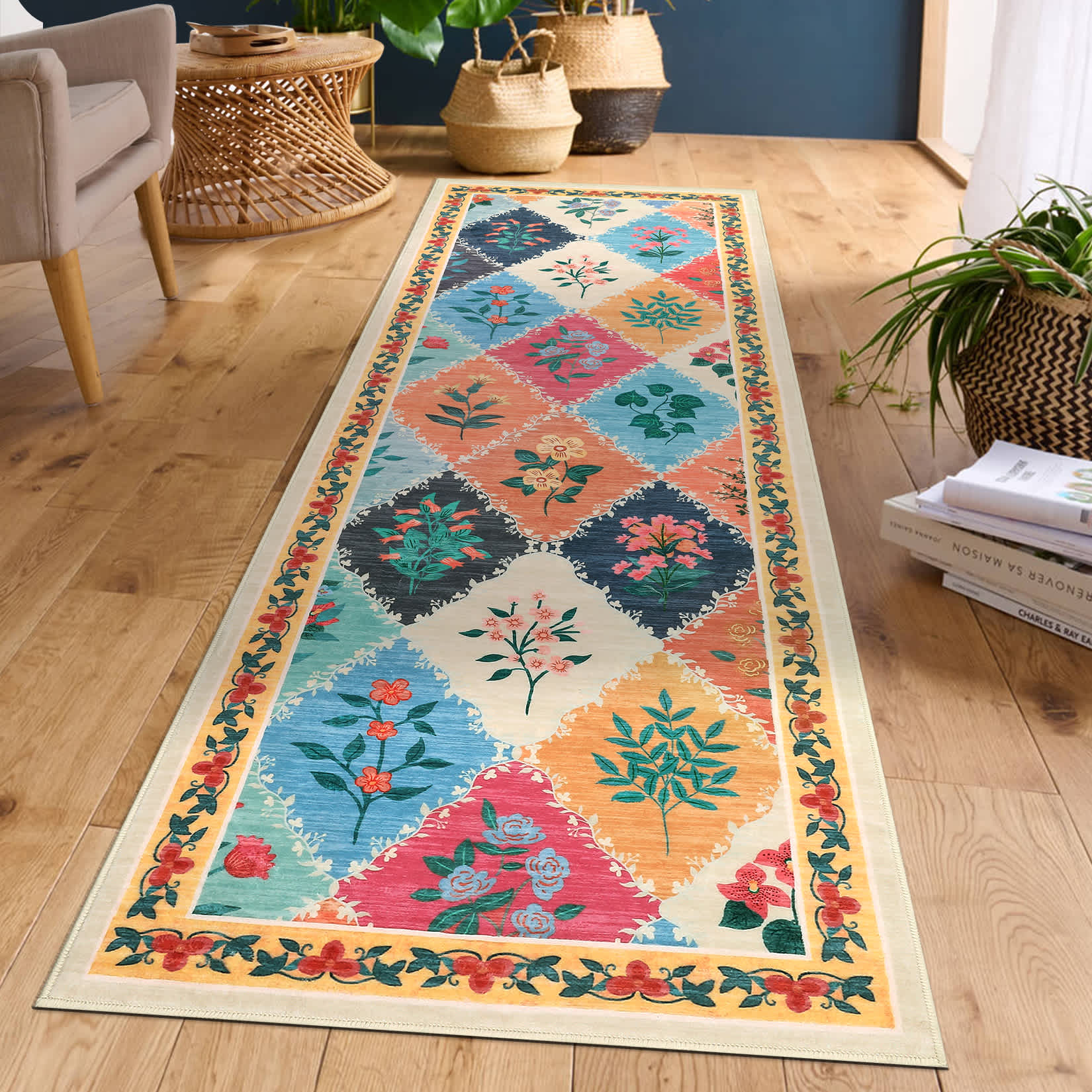 Qeetex SUNNY-PHK-34SHFPXV rugs - View #2