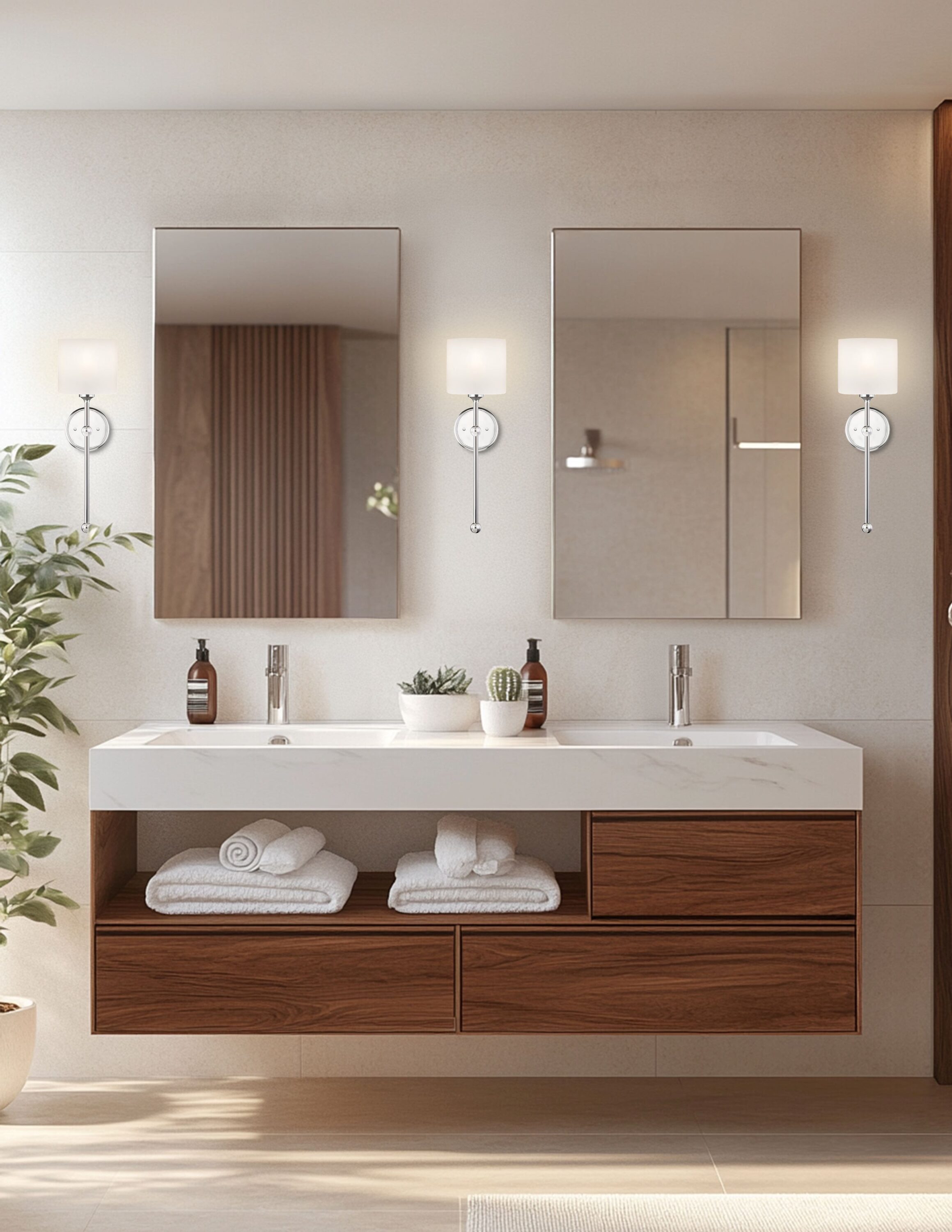 Justice Design Group FSN-4331-OPAL-CROM b090000 - View #2