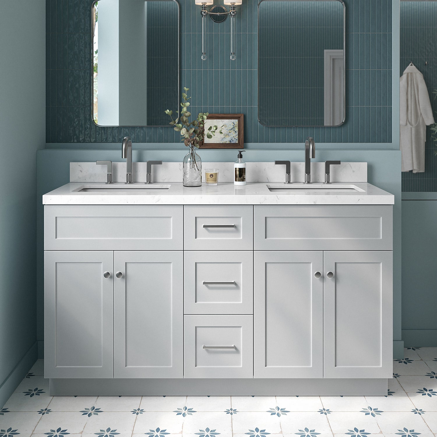 ARIEL F060D-BC-GRY vanities - View #2