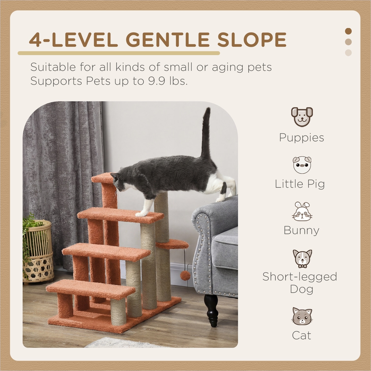 BBabe P36TU2CZHNKY Pet-Steps - View #3