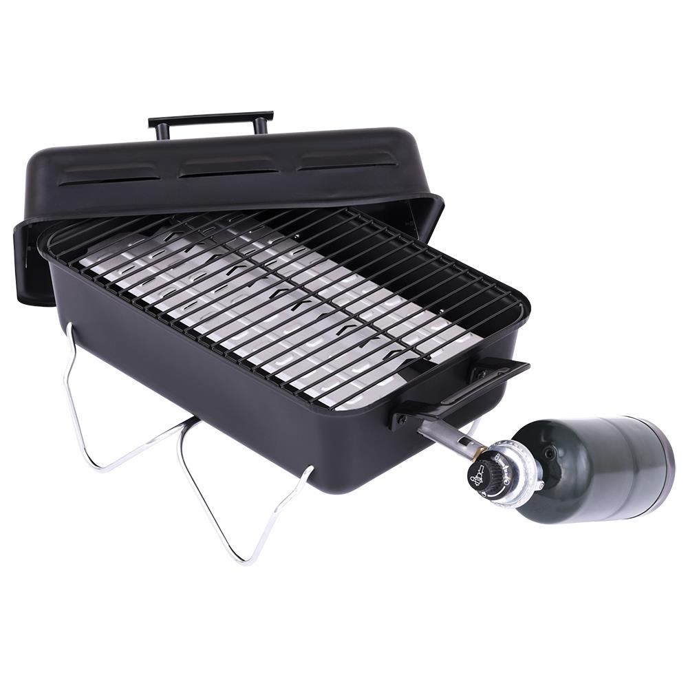 Char Broil 187 Sq in Black Portable Liquid Propane Grill in the