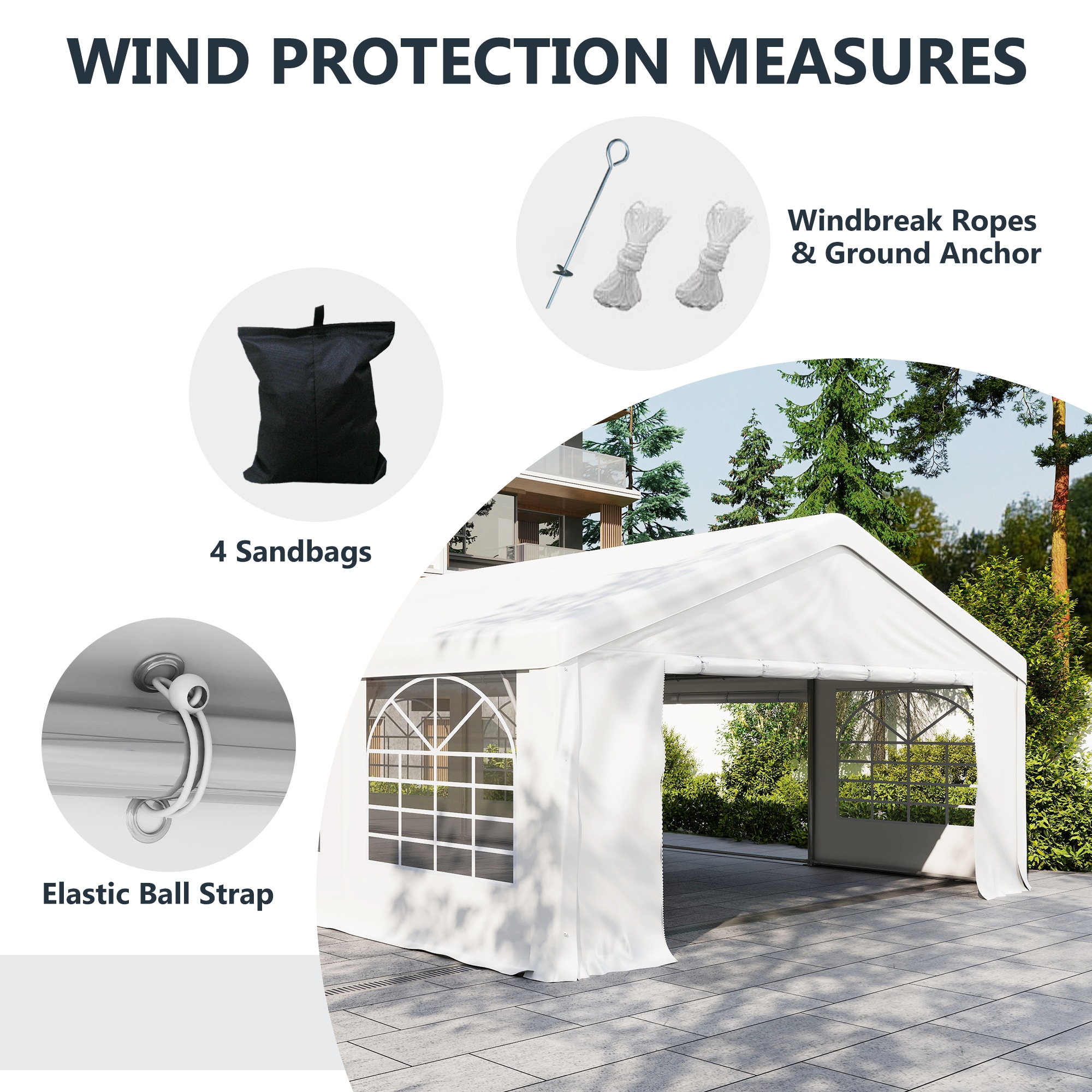 Coveronics LW-PT001-2020WT tents - View #7