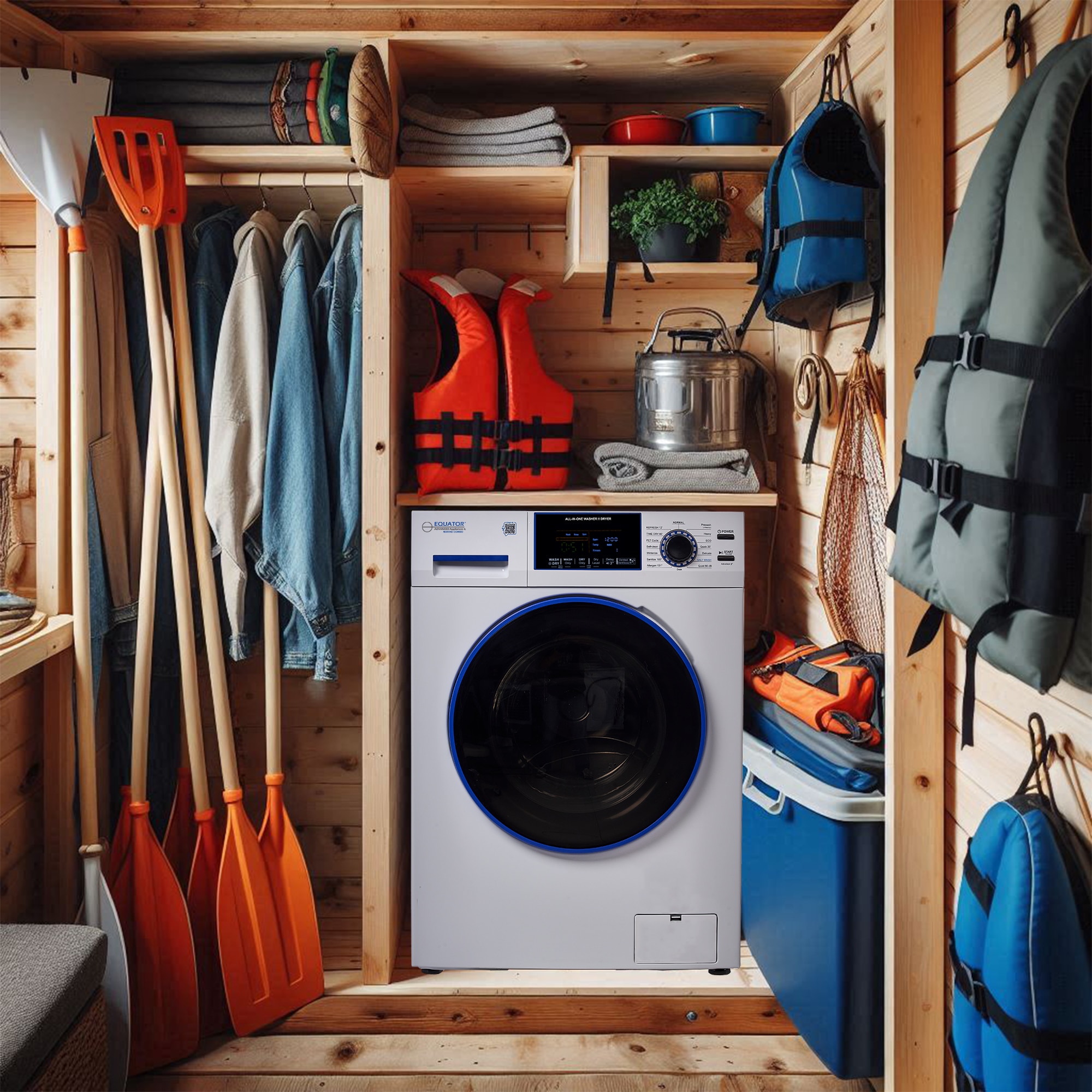 Equator Advanced Appliances EZ 4650 CV MARINE Combination-Washers-Dryers - View #11