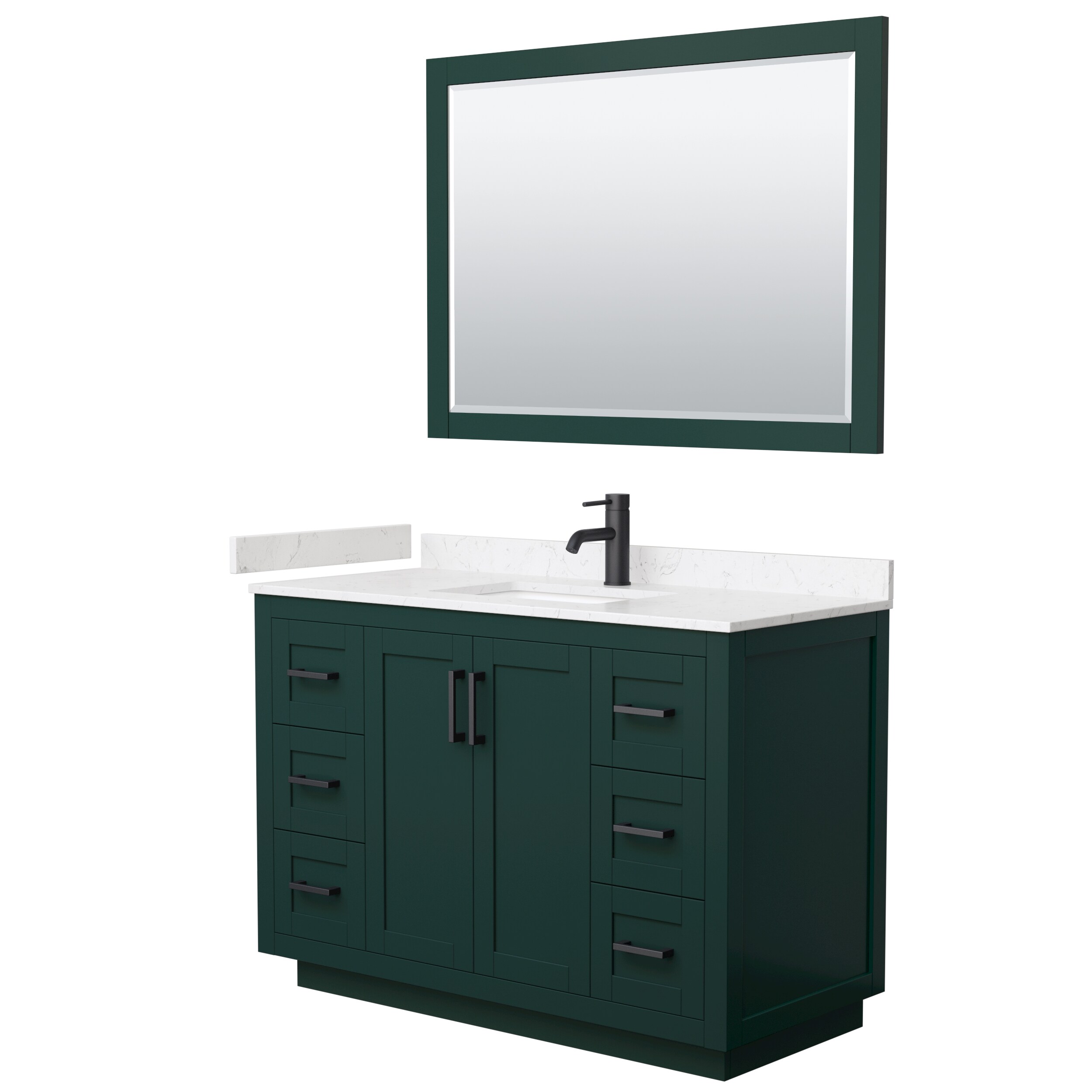 Wyndham Collection WCF292948SGKC2UNSM46 Bath-Vanity-Combo - View #2
