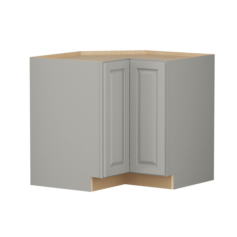 Shenandoah Stemson 36-in W x 34.5-in H x 24-in D Stone Super Lazy Susan Corner Base Fully Assembled Cabinet Raised Panel Raised panel
