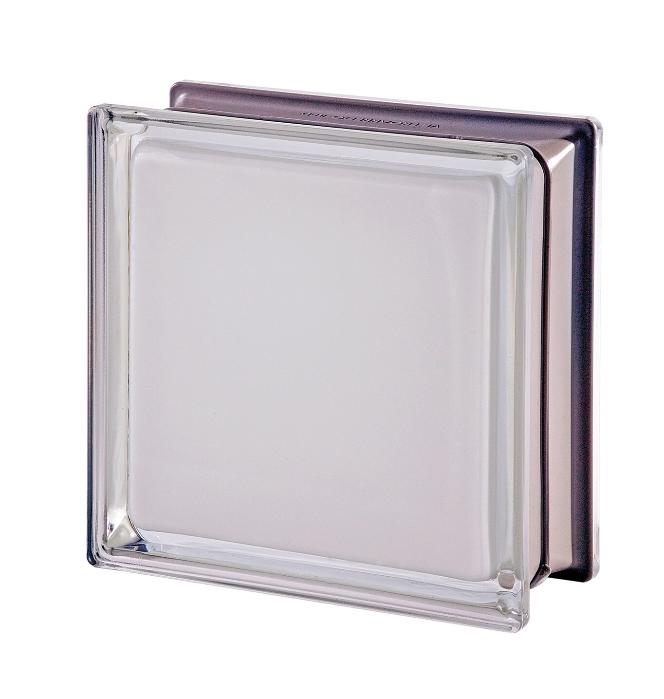Design It 113040C Mendini 5-Pack White 100% Clear Glass Block (Common: 8-in H x 8-in W x 3-in D; Actual: 7.5-in H x 7.5-in W x 3.15-in D)