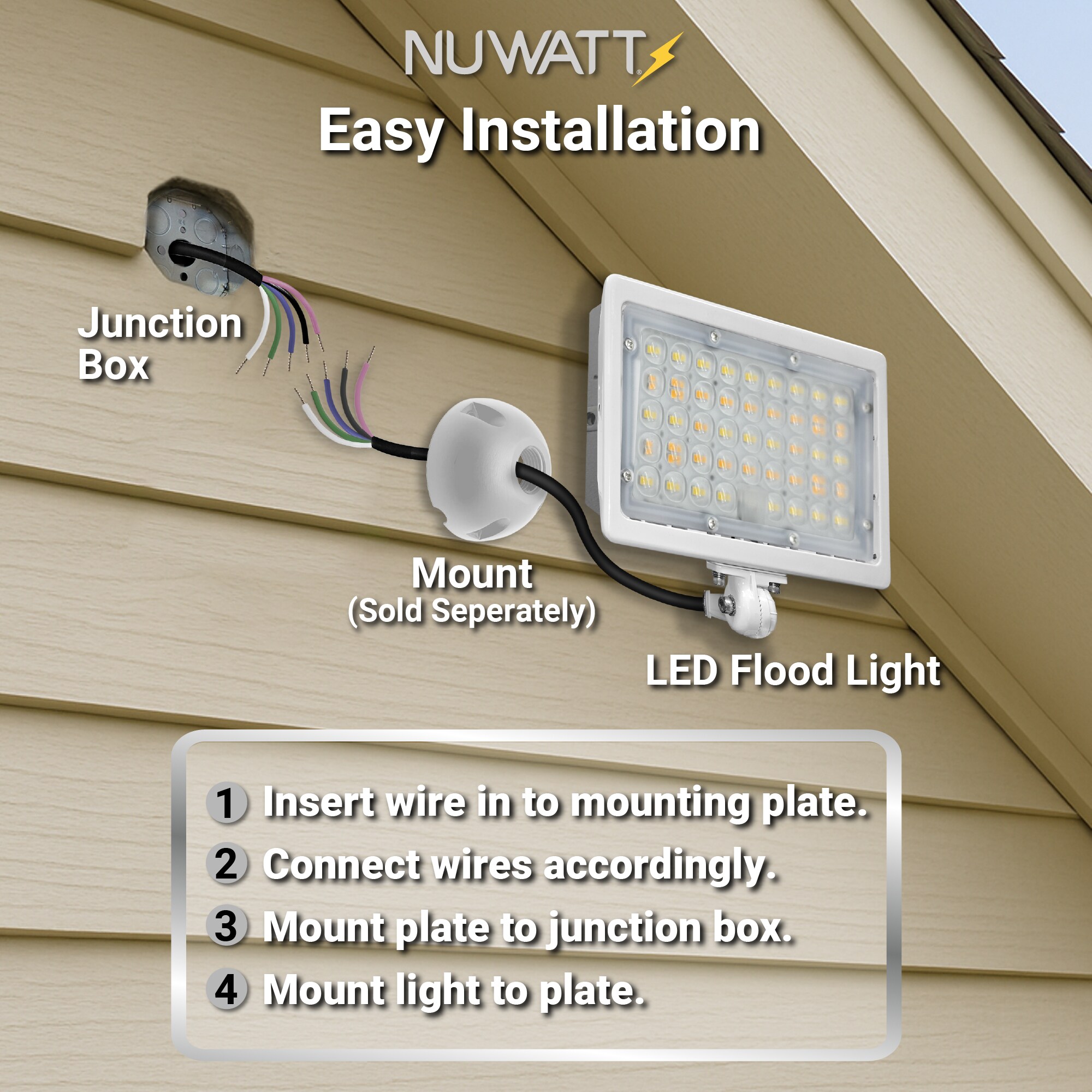NUWATT NW-SFL-30W-3CT-KN-WH Spot-Lights - View #9