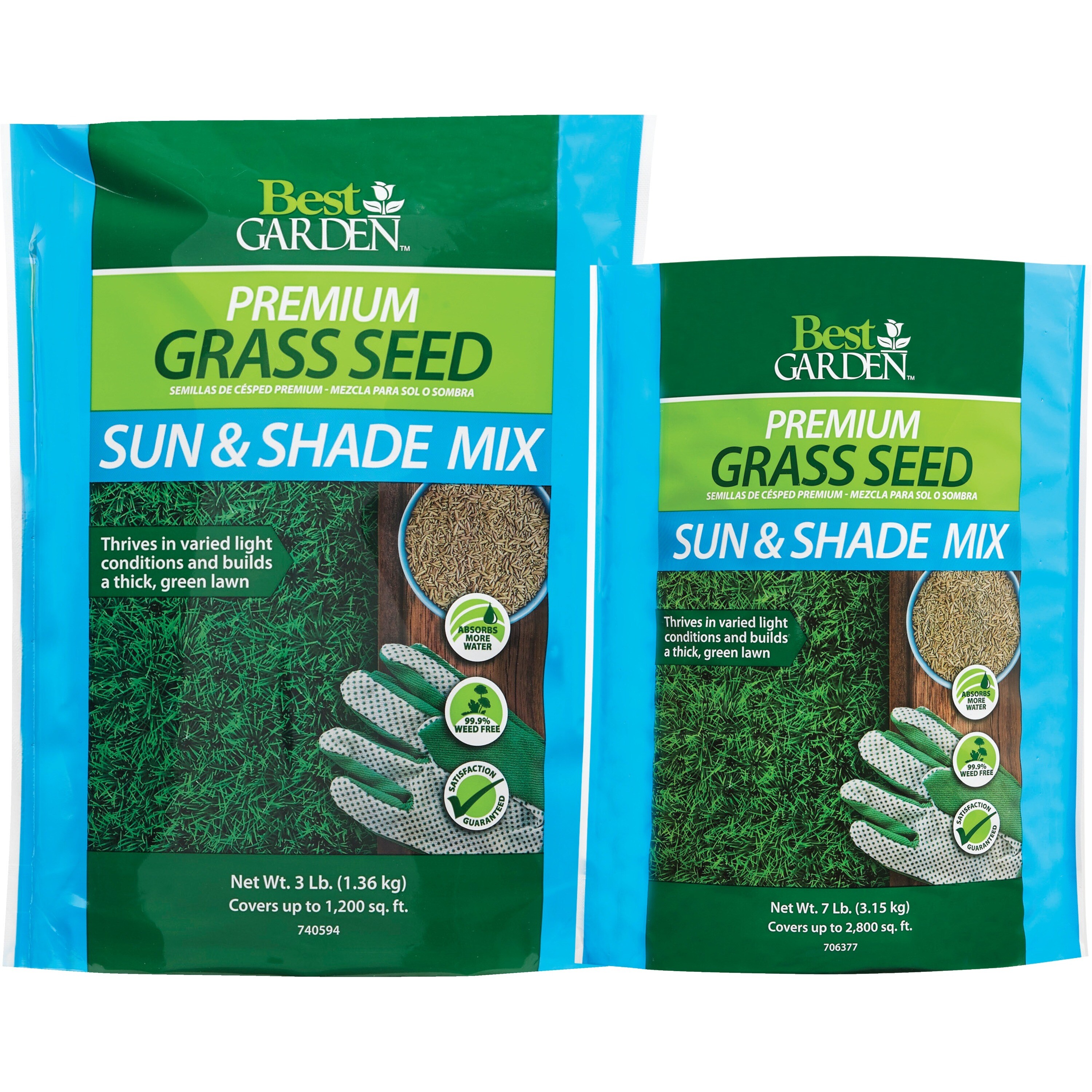 Barenbrug Sun Shade Grass Seed High Disease Resistance Ideal for ...
