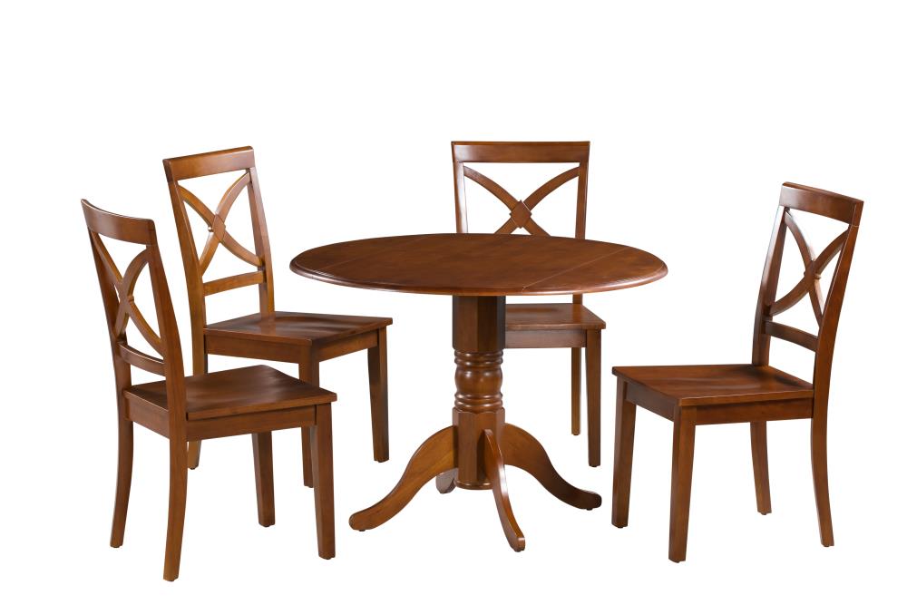 Modern wooden dining table with 4 chairs in light wood colour, oak  burlington