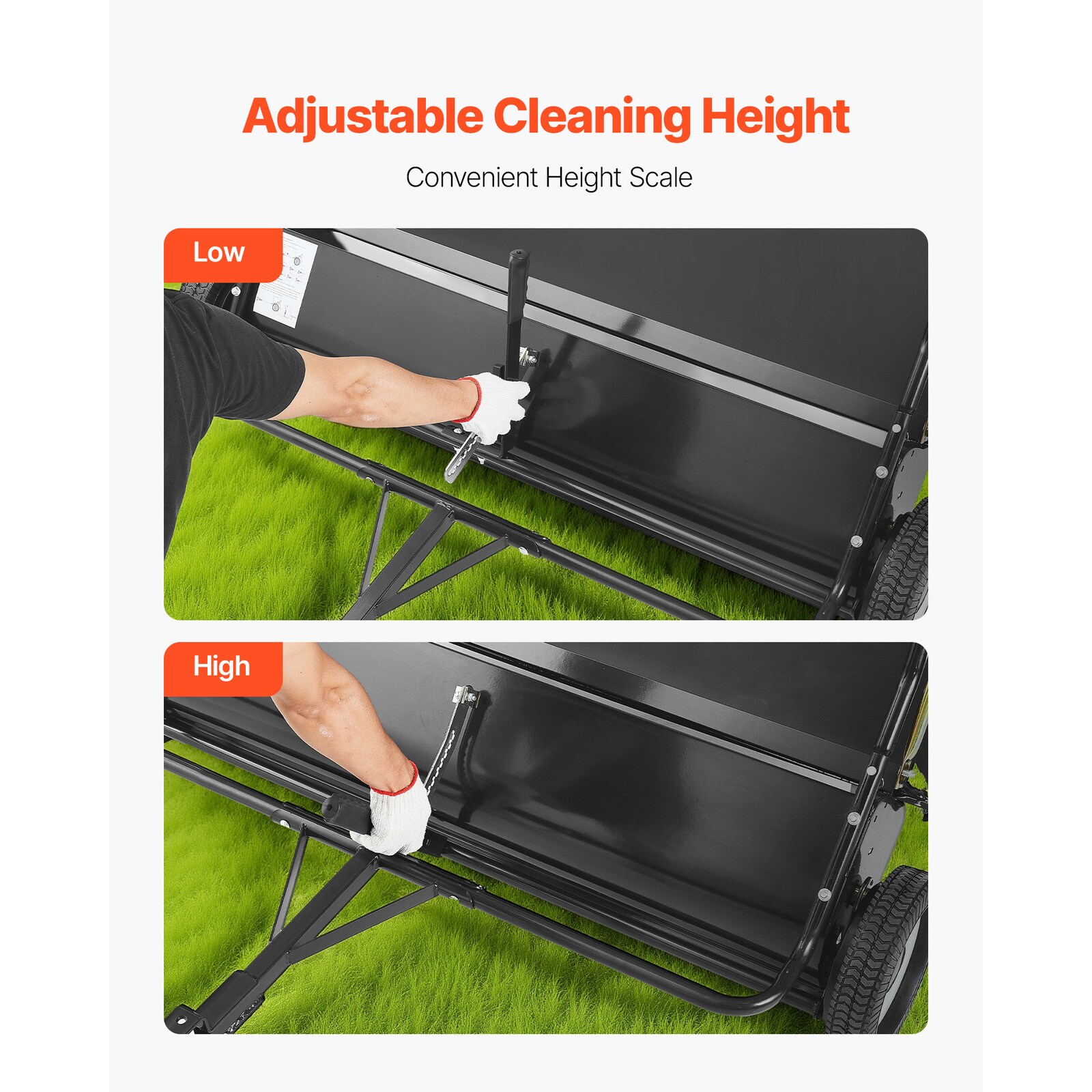 Mecale VOL-YGW9AM lawnsweeper - View #2