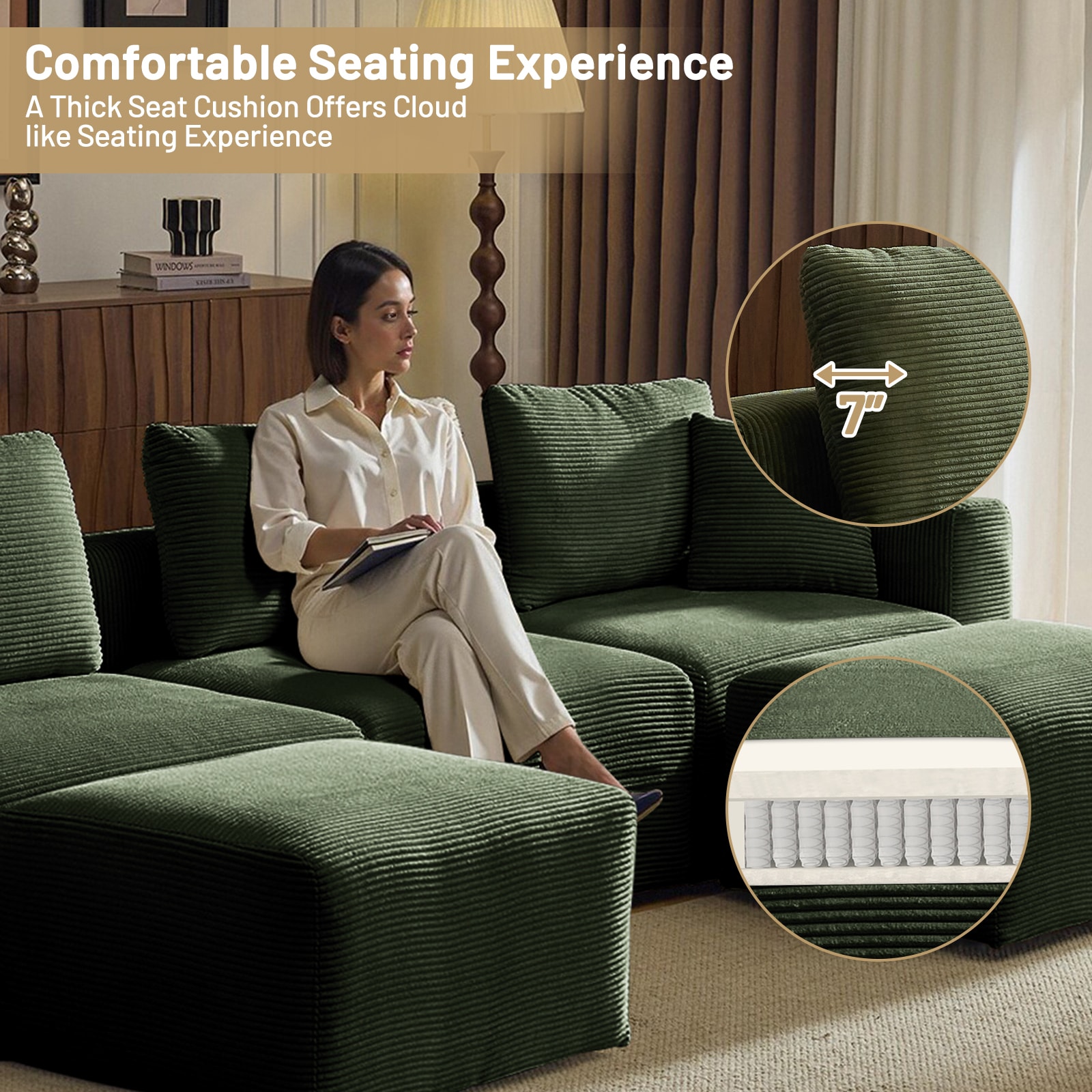 Outopee LO1G98000828+9+0X2 Sofas-Loveseats - View #5